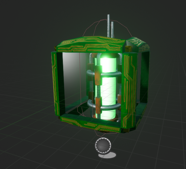 Destructible box with collectible