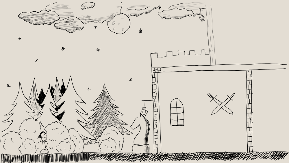 Entryway concept art
