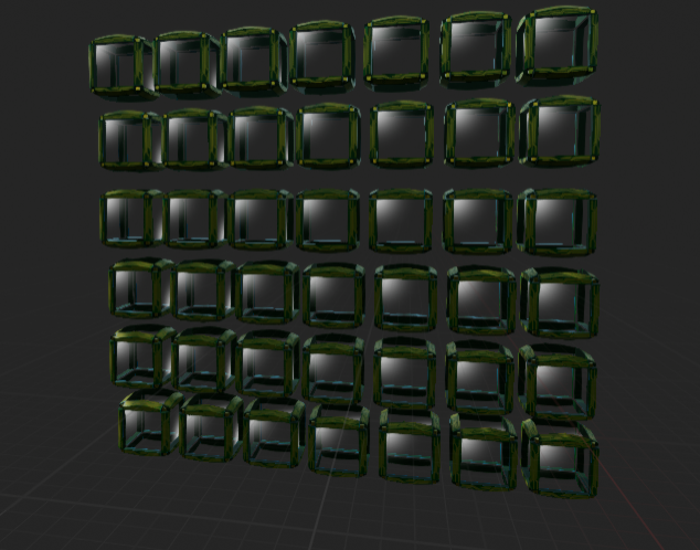 Wall of destructible boxes