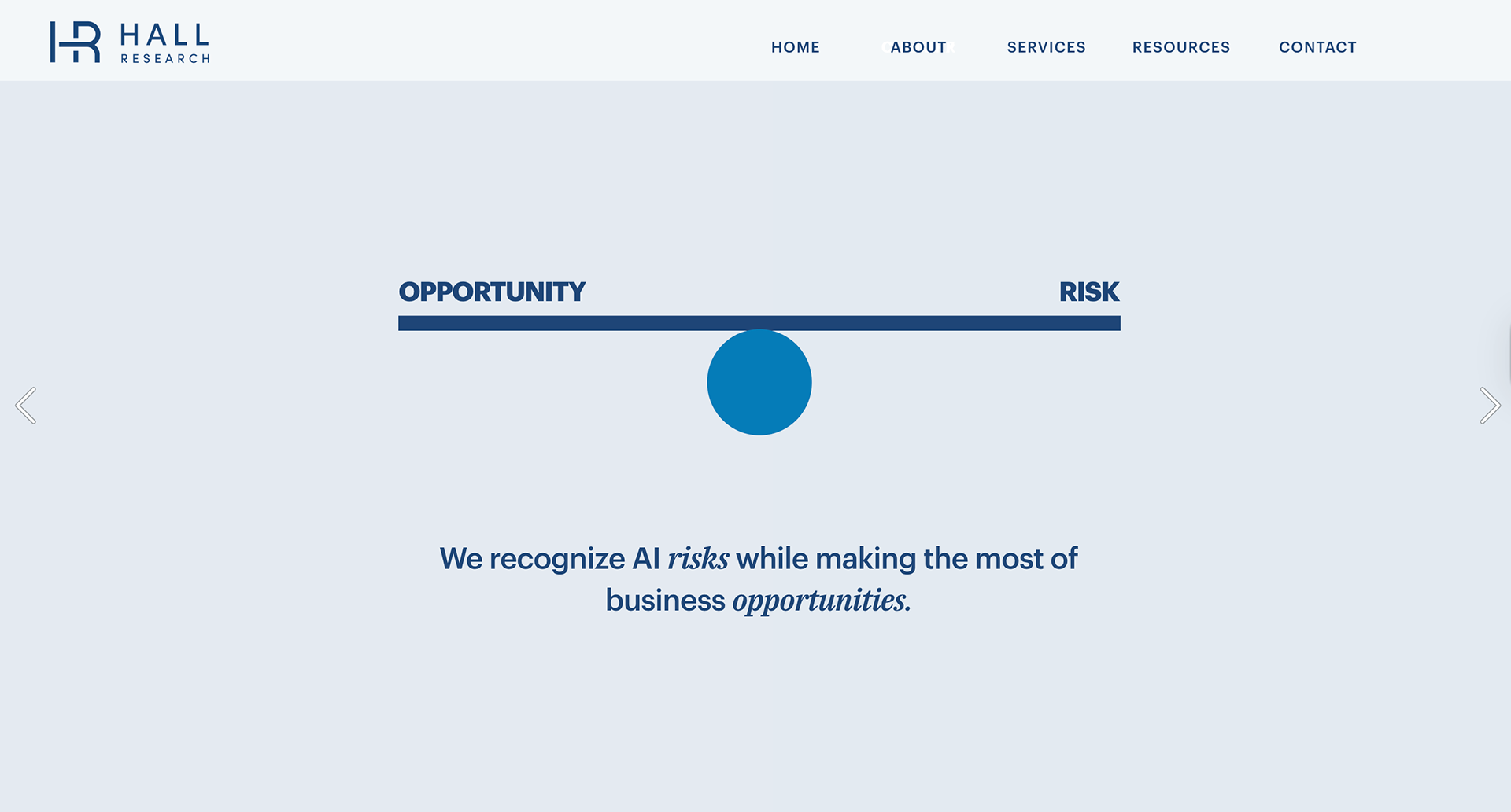 Opportunity and risk animation