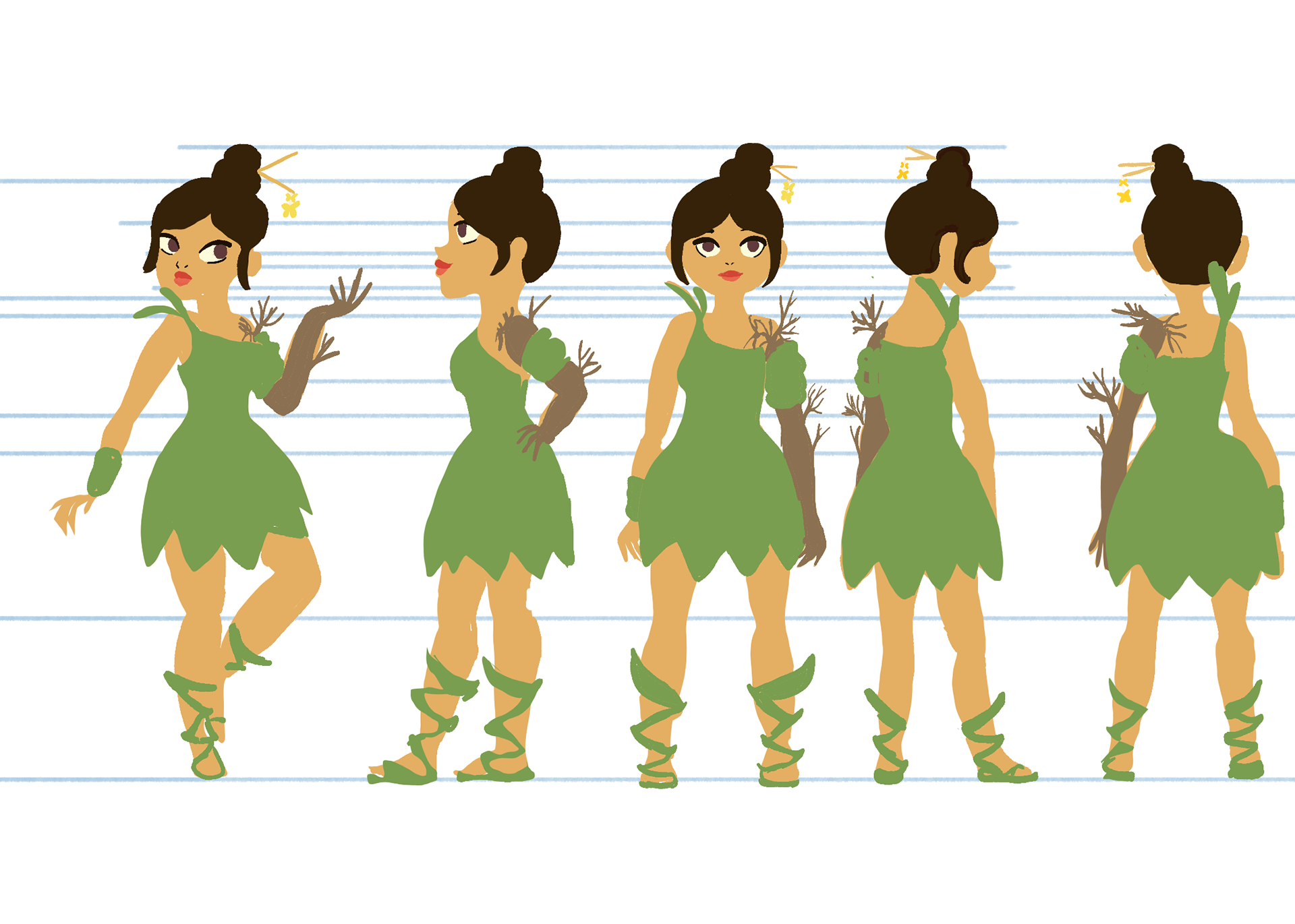 Another early version of Iris turnaround