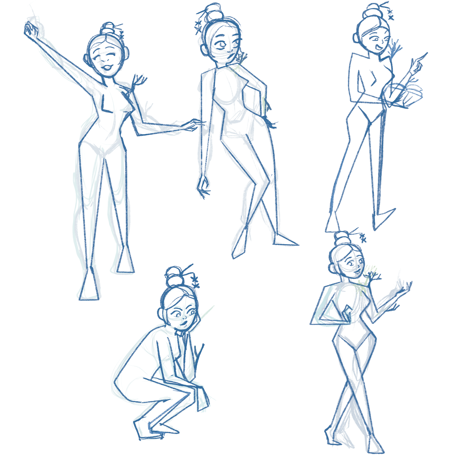 Pose sheet for Iris