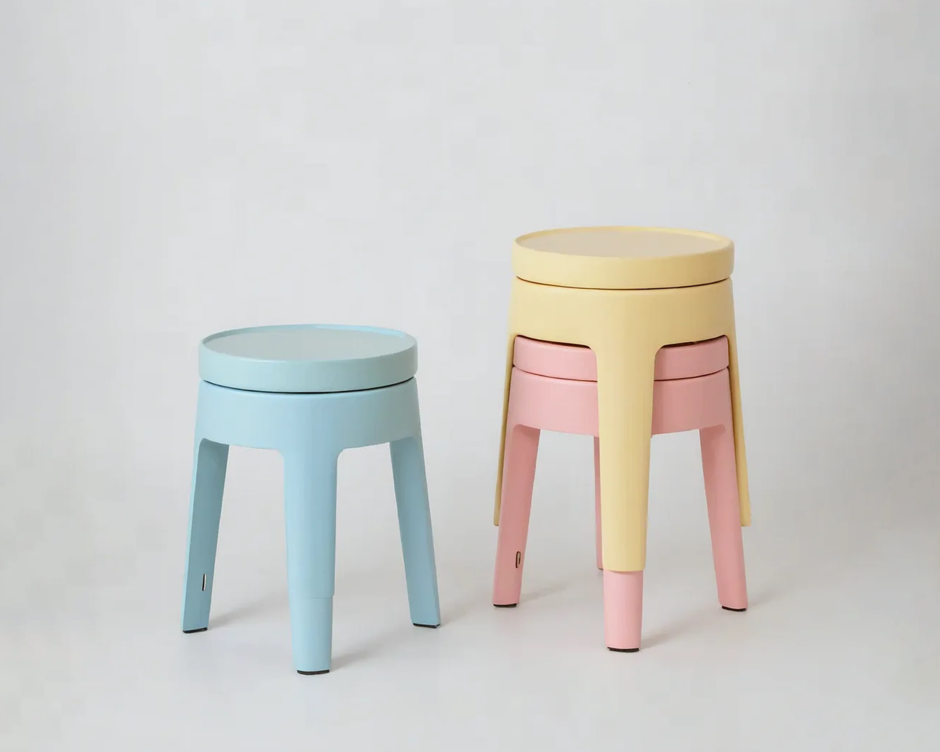 Stackable stool concept.