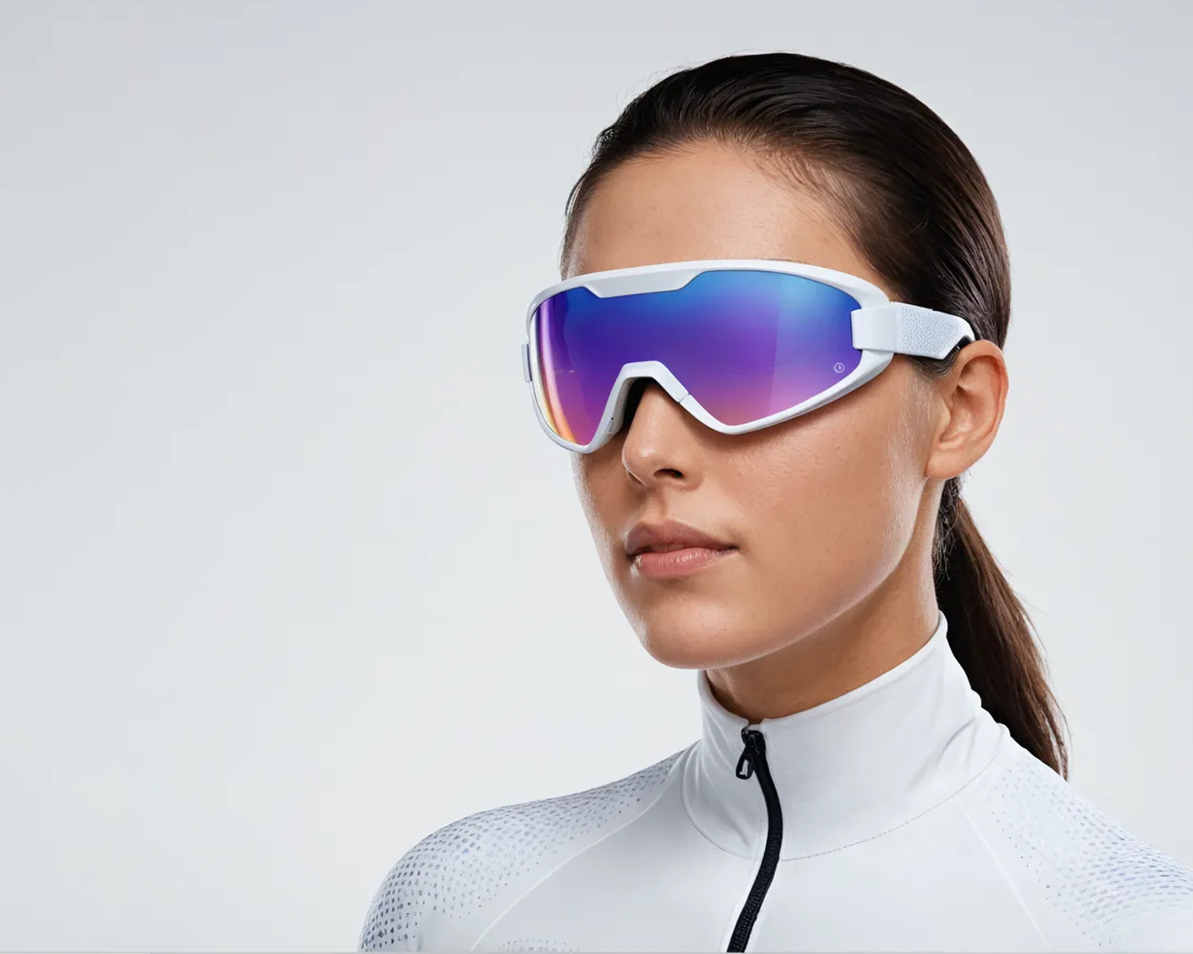 Design concept of cycling glasses.