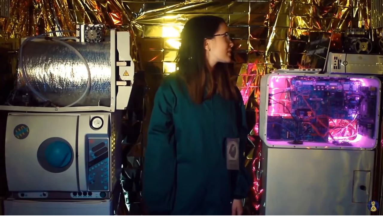 Vaisseau spatial - Salle des machines