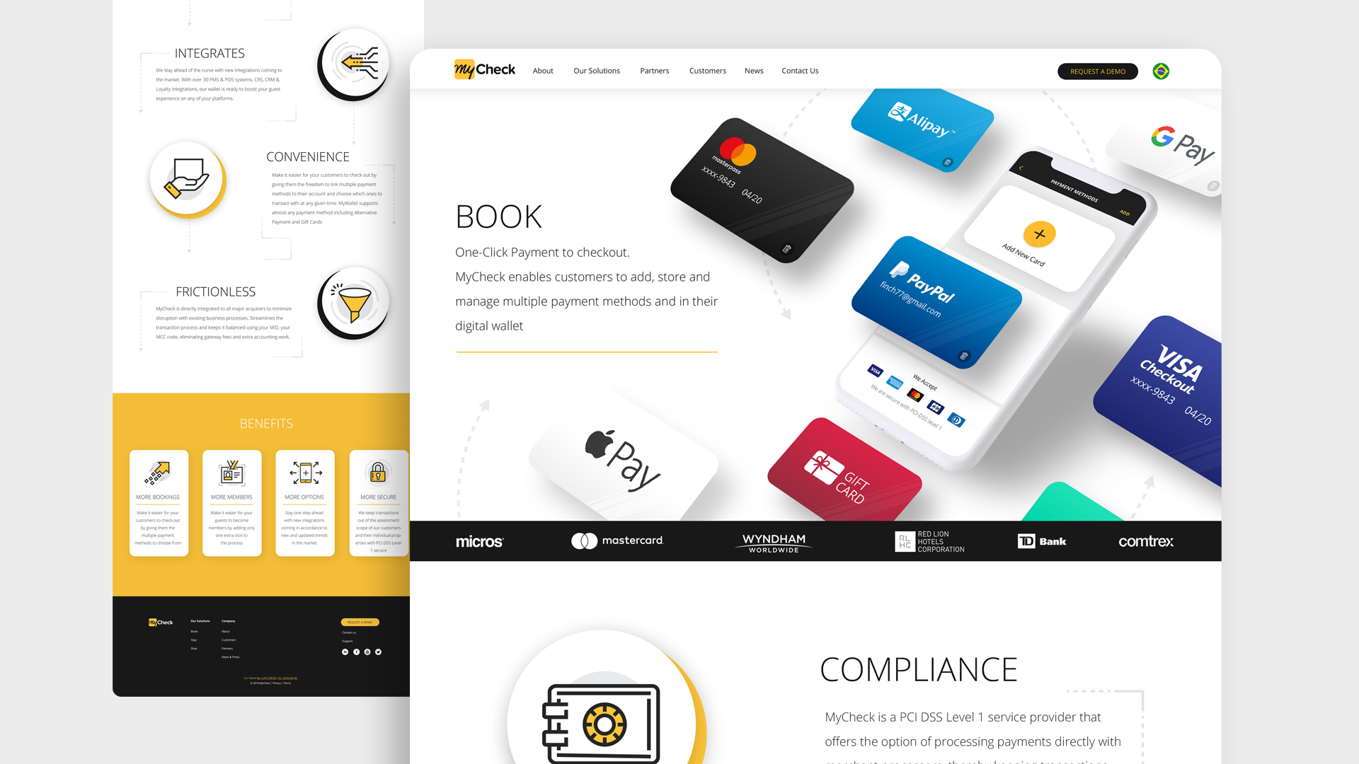 New website for Mycheck