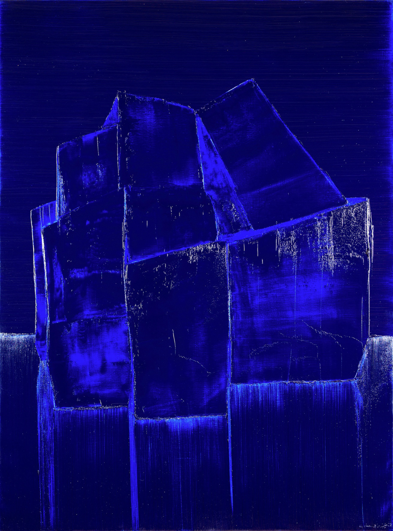 Prix du jury- Médaille de bronze -Iceberg #10-130x797 Huile sur toile - 2022