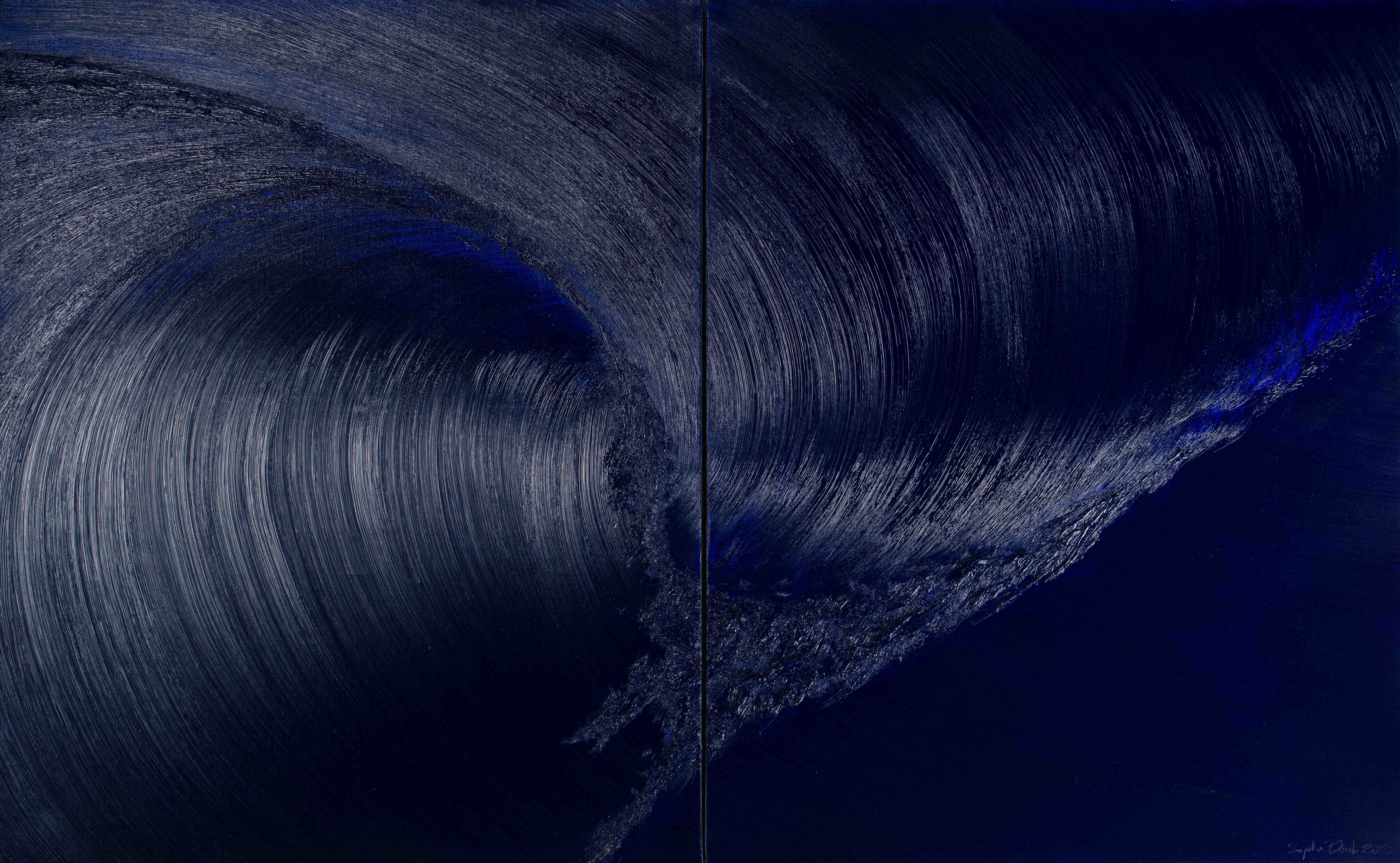 La grande vague #3 -2x 100x80 cm- 2023