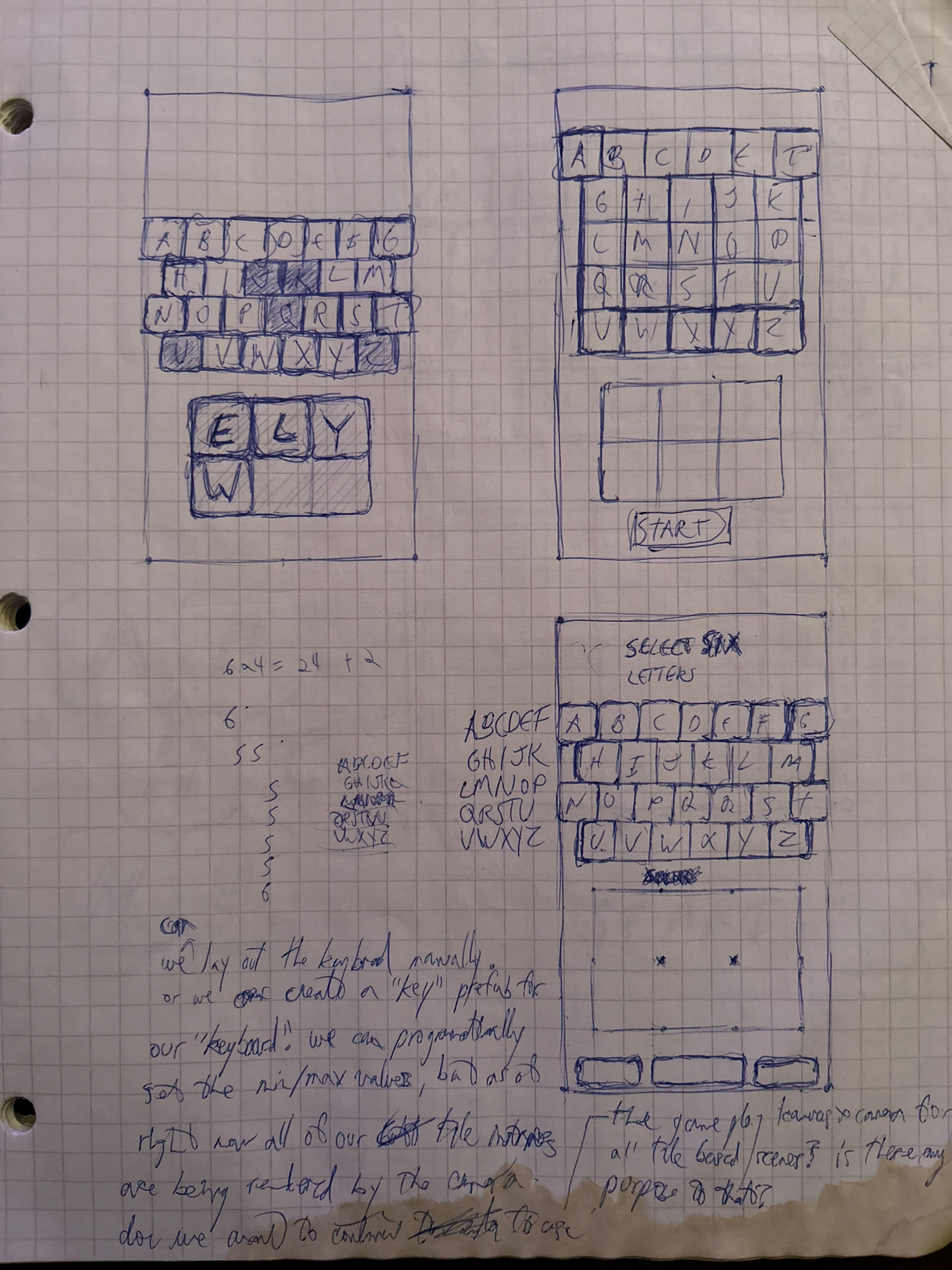 Puzzle select mocks - 1