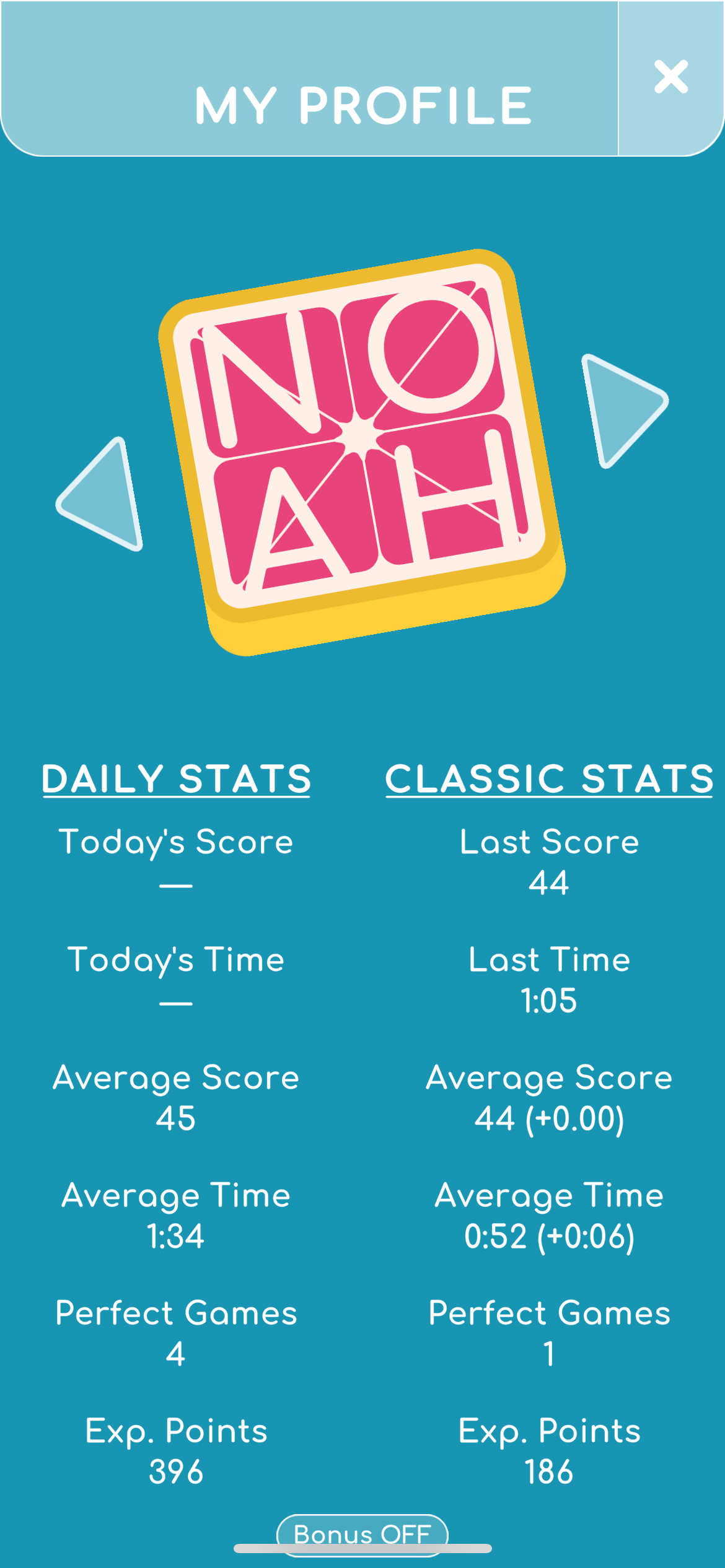 Player card