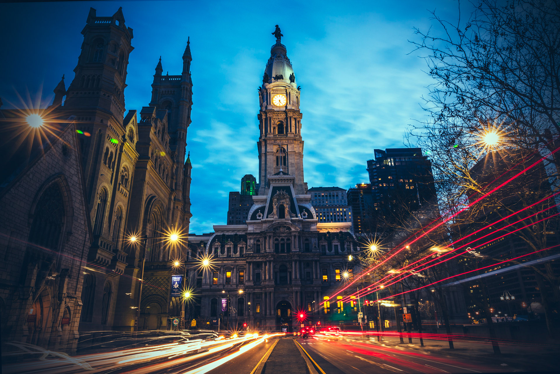 CITY HALL NIGHT