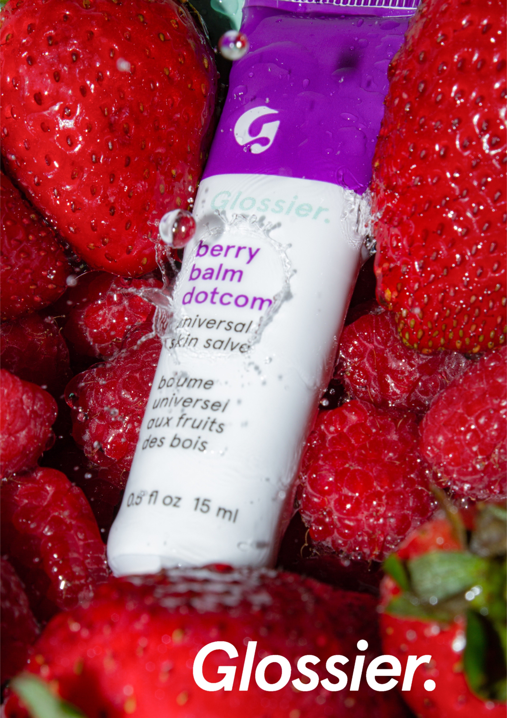 Mock Glossier photo ad