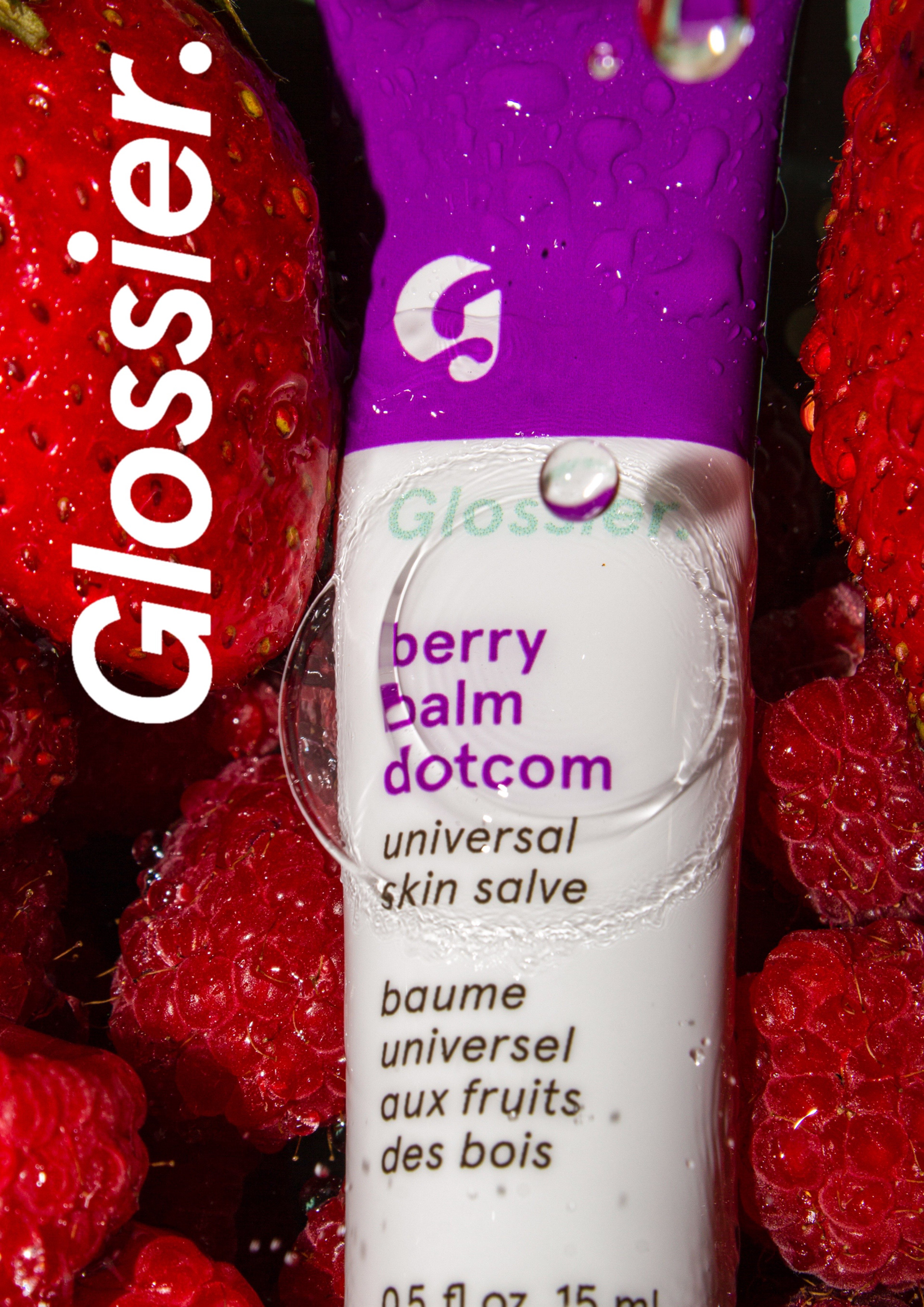 Mock Glossier photo ad