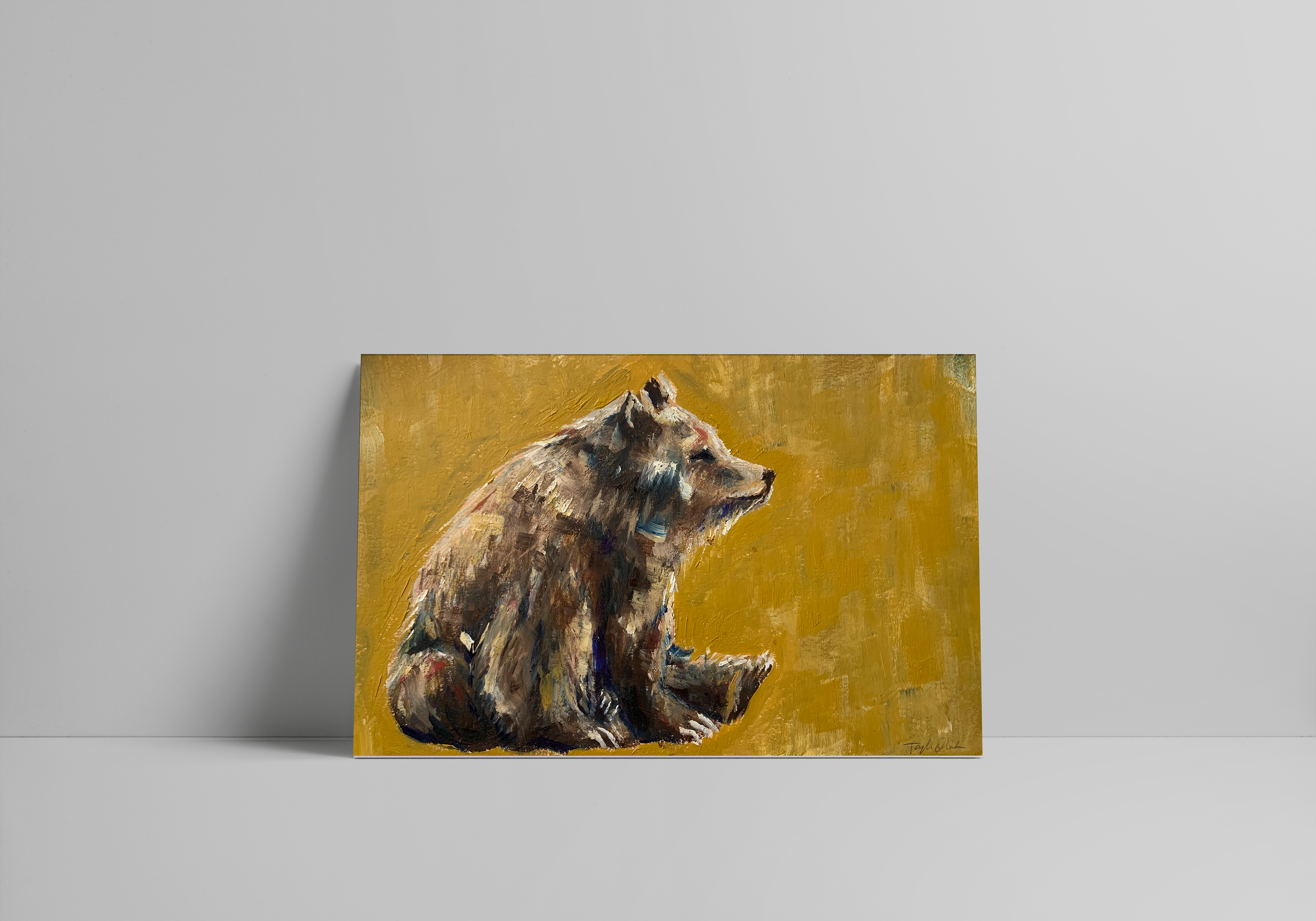 Bear (2020) - oil paint