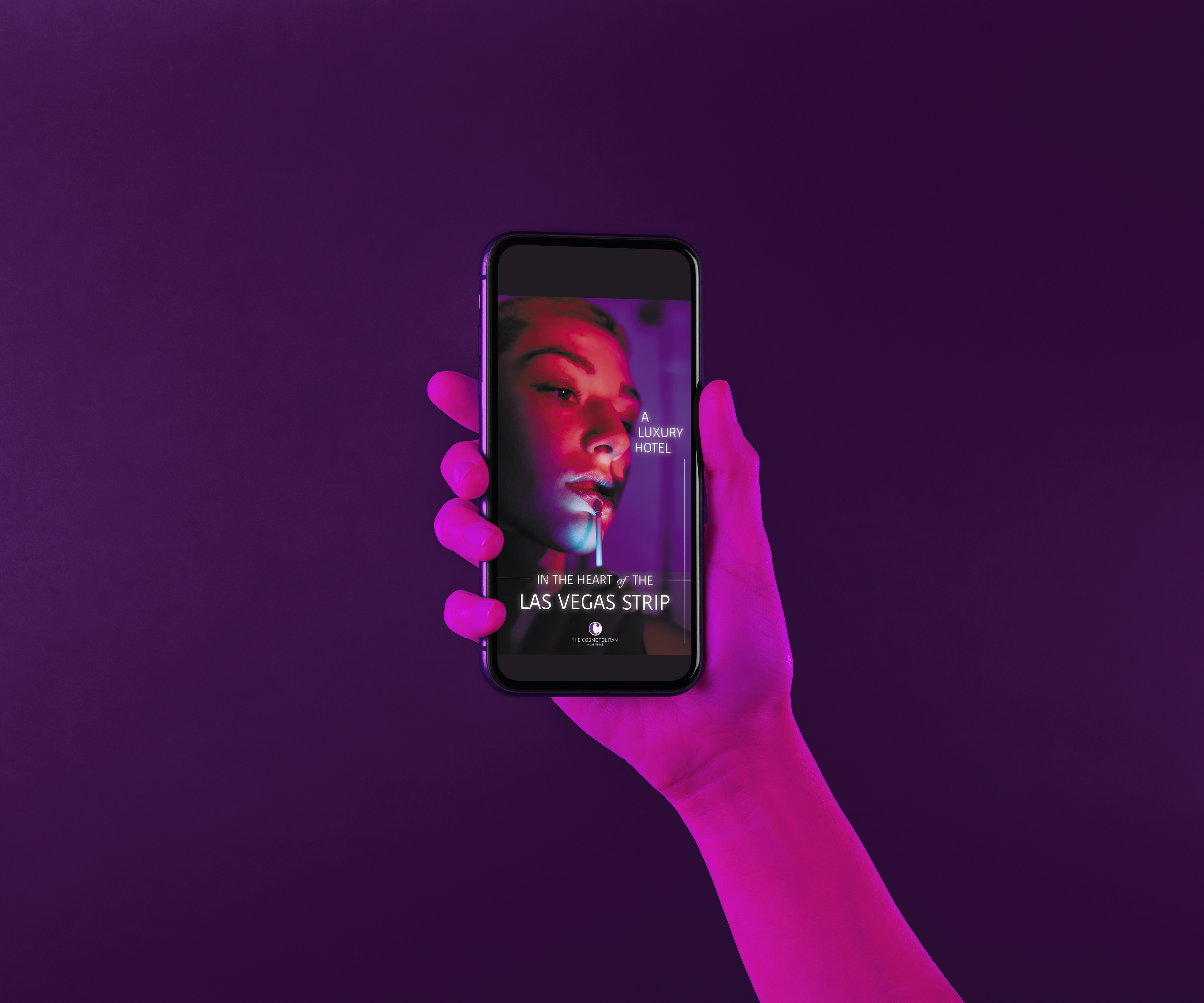 Cosmopolitan Mobile Ad (2022) *Adobe Lightroom & InDesign