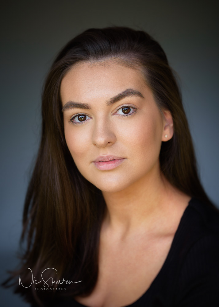natural light studio actor headshot