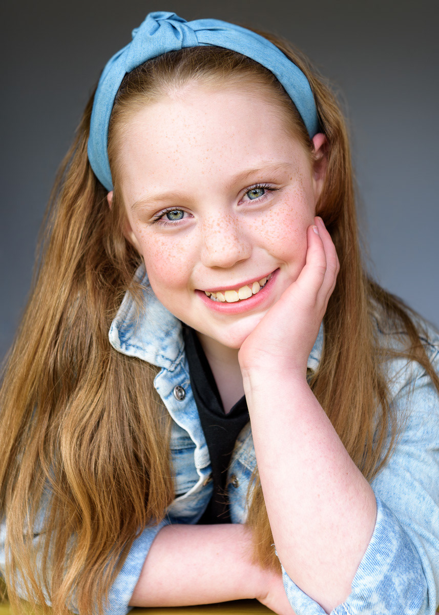 Child Actor Headshot by Nic Skerten Headshots | Norwich Norfolk Ipswich Suffolk | Corporate Headshots | Actor Headshots