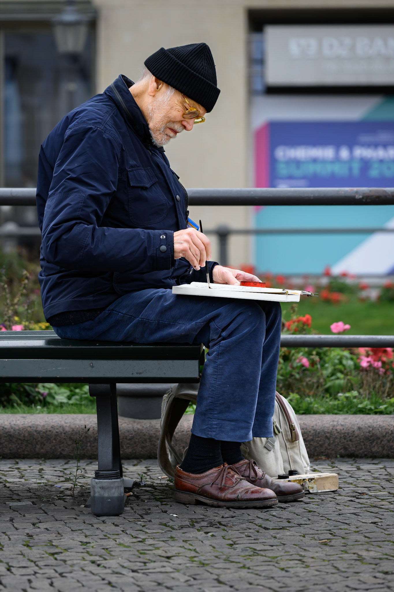 Street Artist at The Brandenburg Gate
