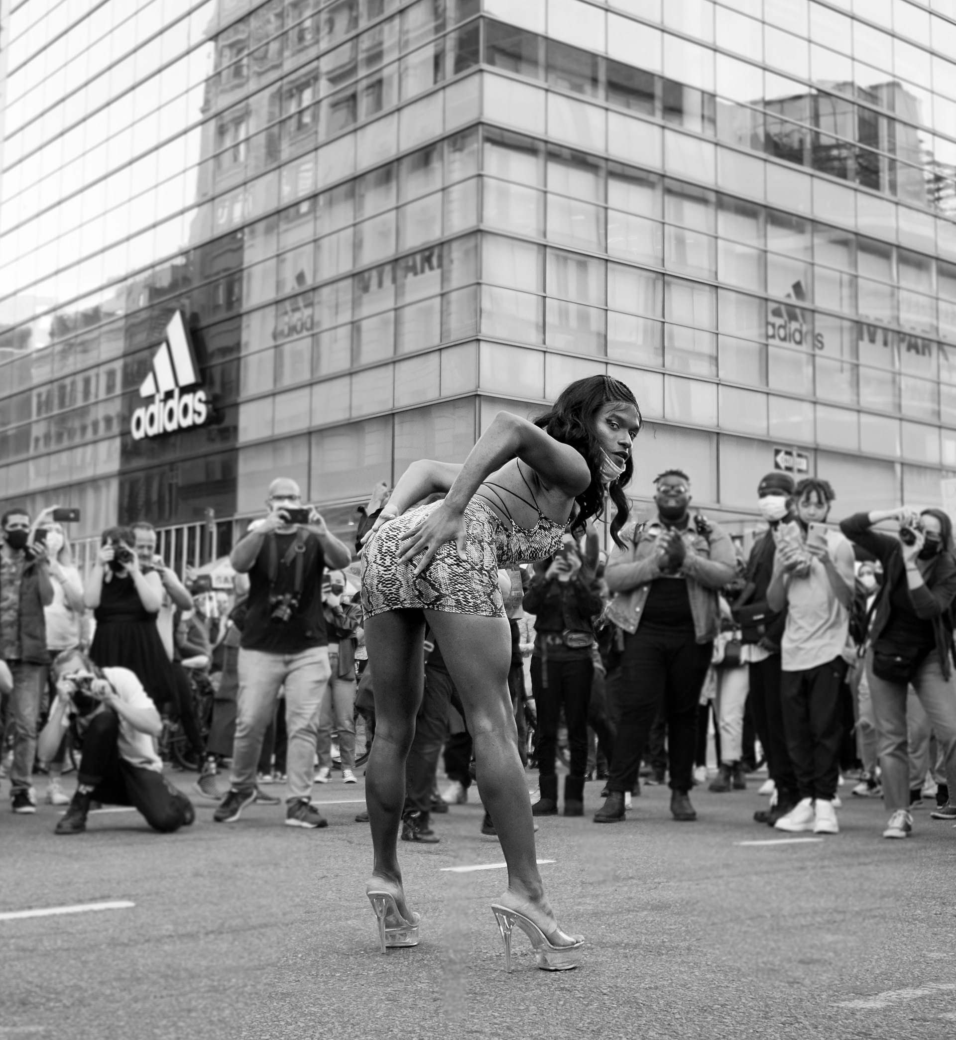 BLM x Trans Lives Matter protest