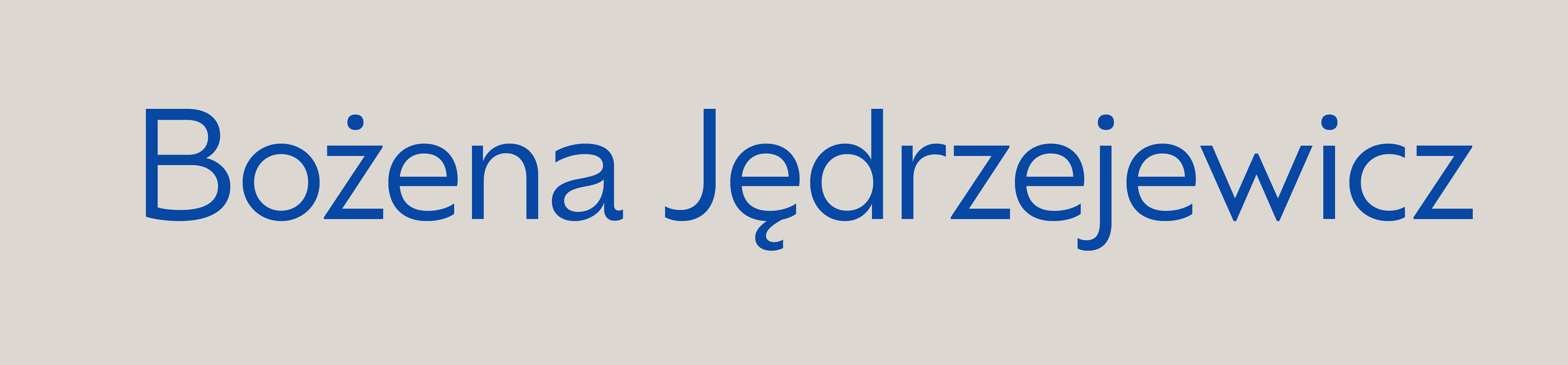 Bożena Jędrzejewicz