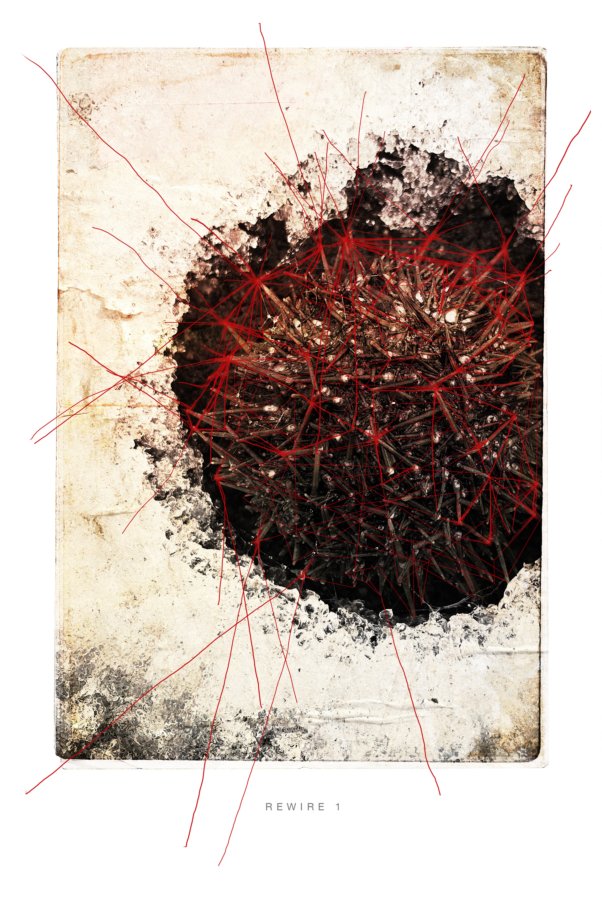 Rewire 1 - 2023 Digital Art 20" x 30" ©