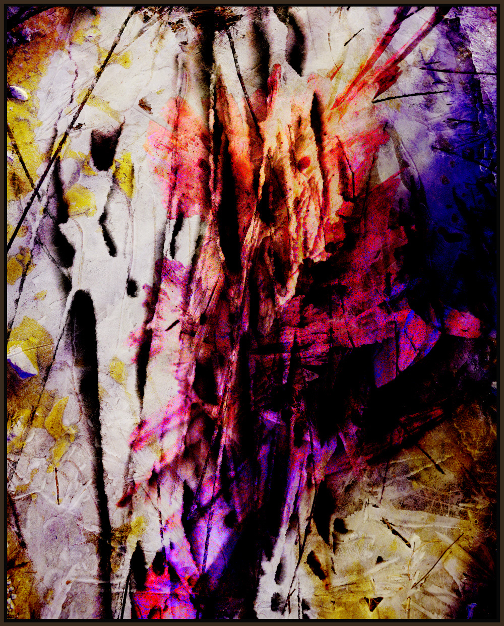 Ice - 2022 - Digital Art - 32''x40" © SOLD