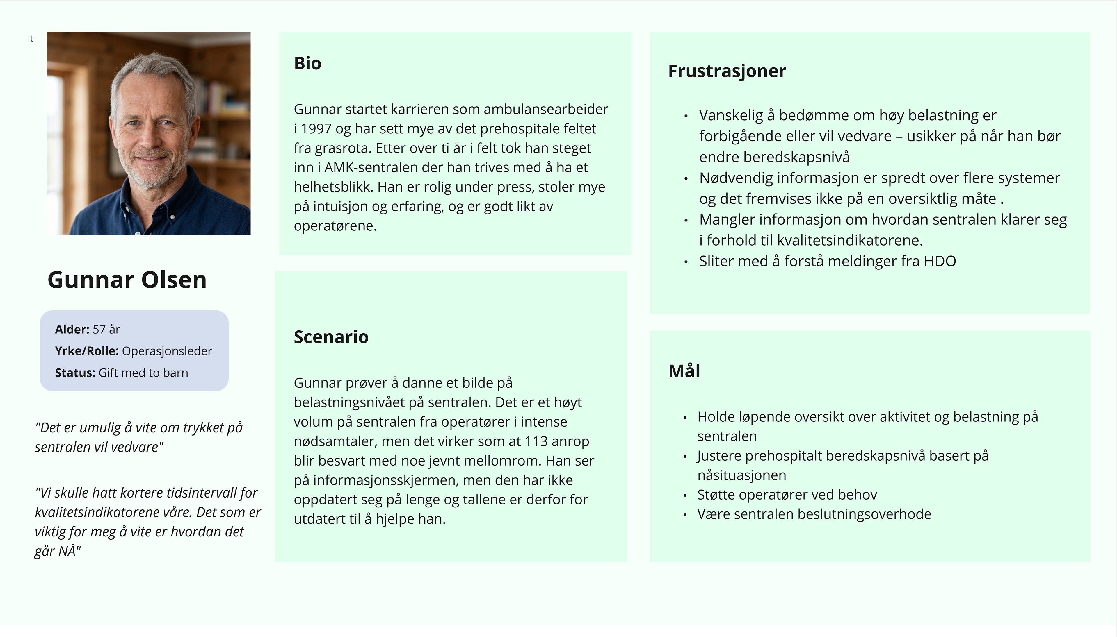 Operasjonsleder Persona