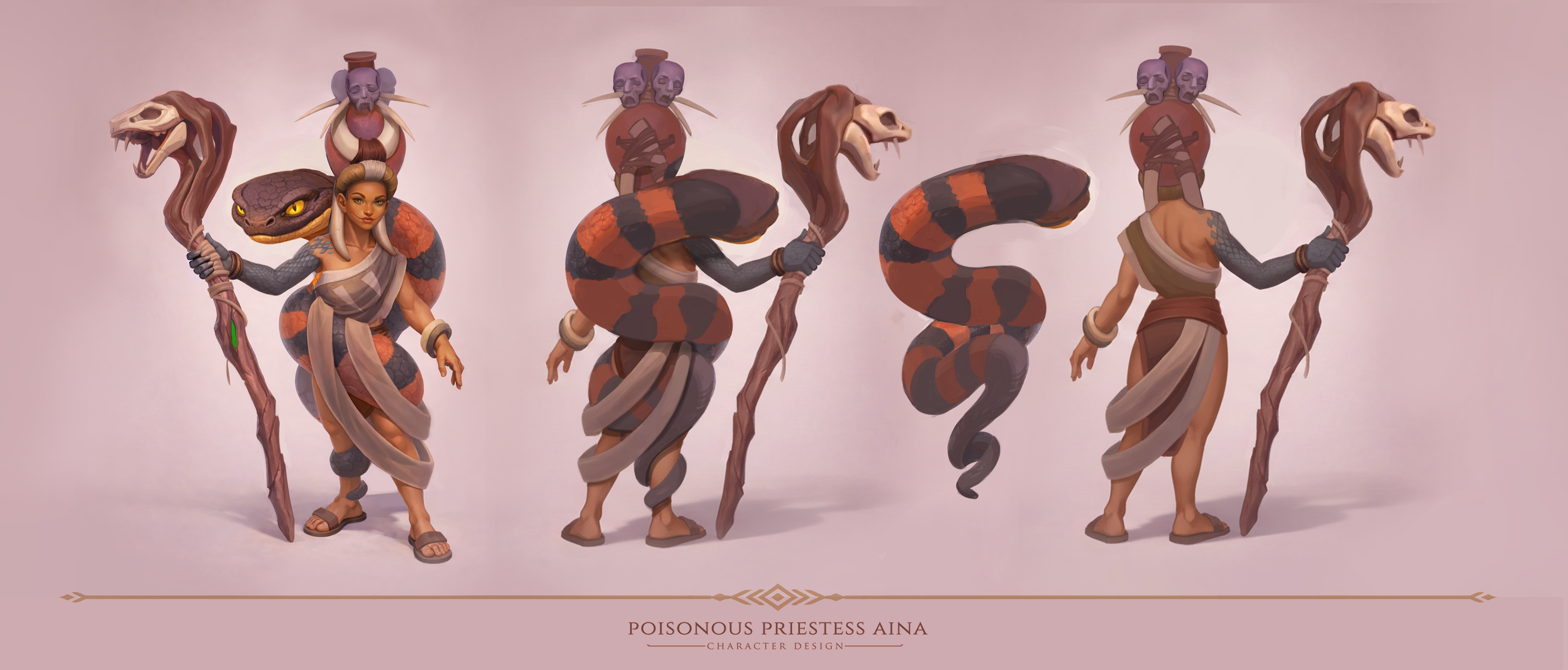 character design and turnaround