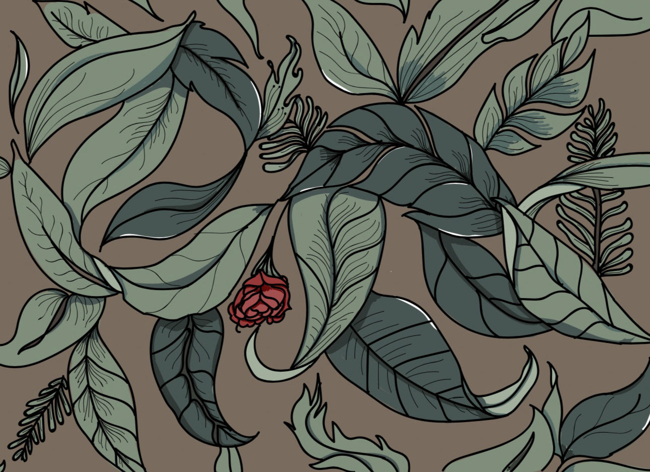 ART NOUVEAU INSPIRED PATTERN