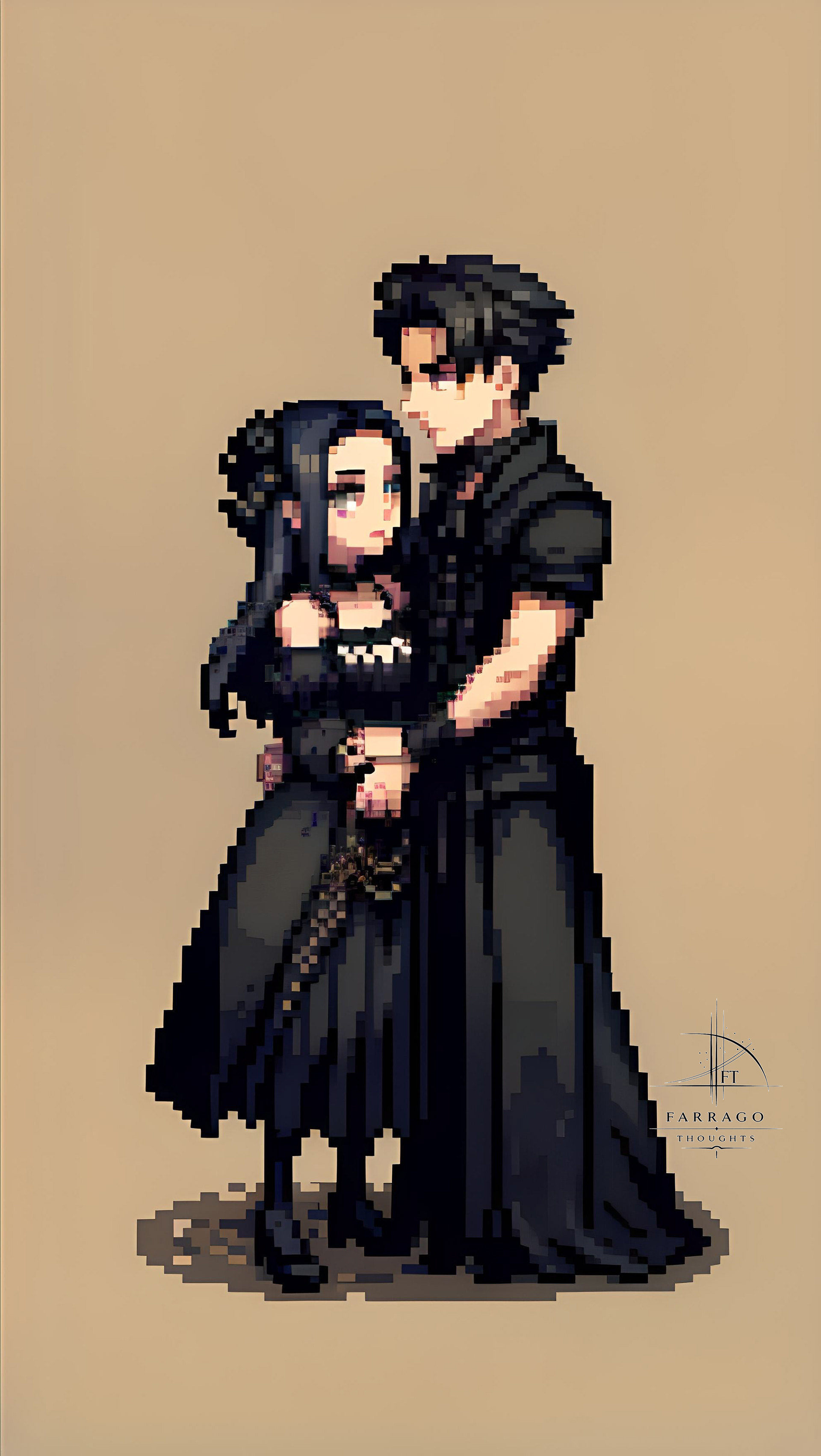8 Bit Couple - made with ClipStudio