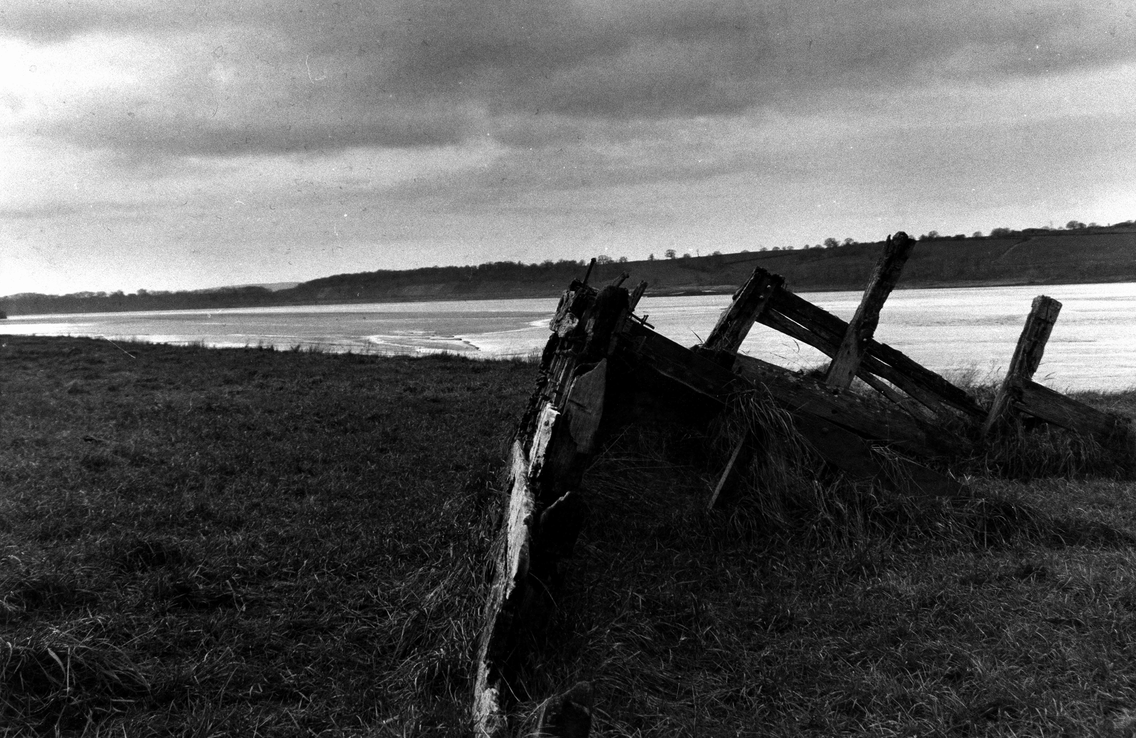 Ruins of a Boat, Buried in the Ground