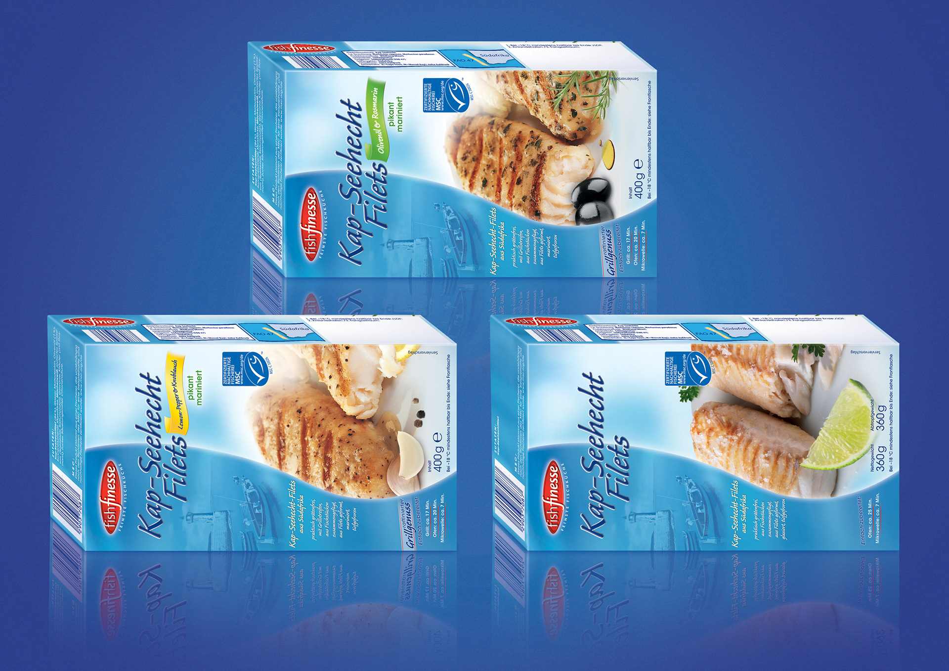 3D Renderings for I&J - Fish Finesse Fronts