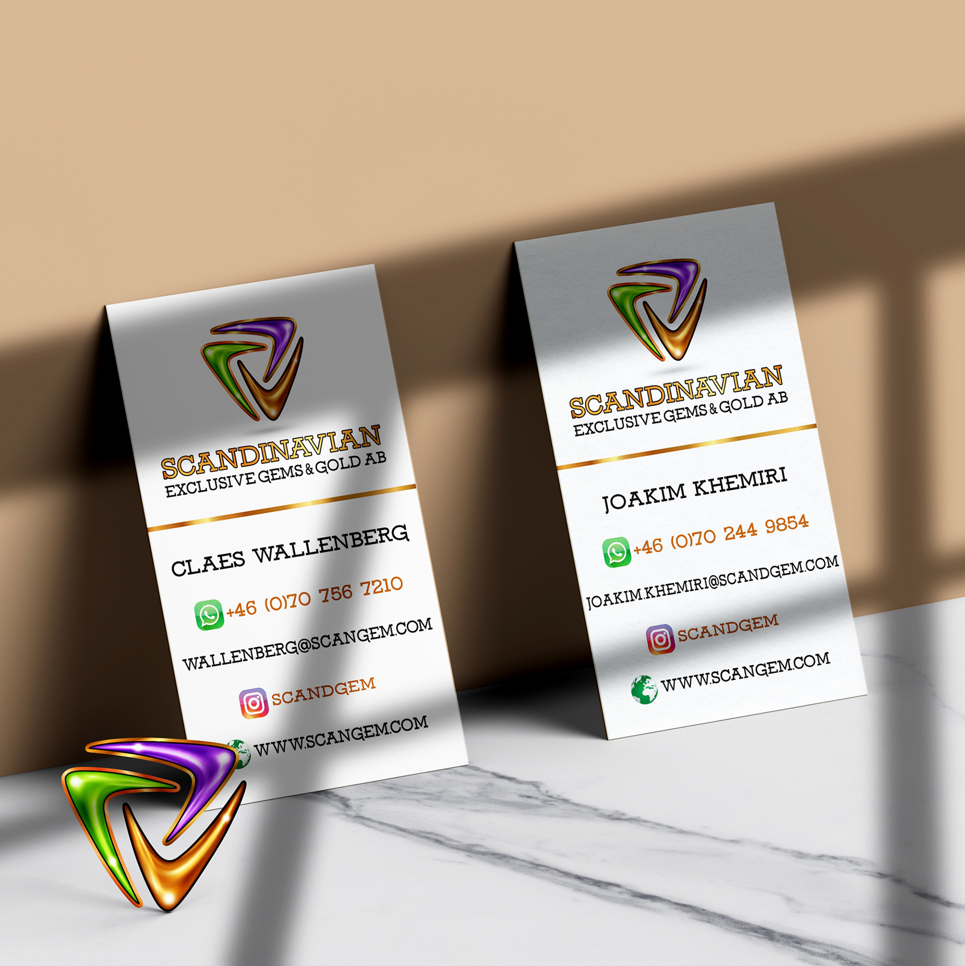 SEG & G - BUSINESS CARDS