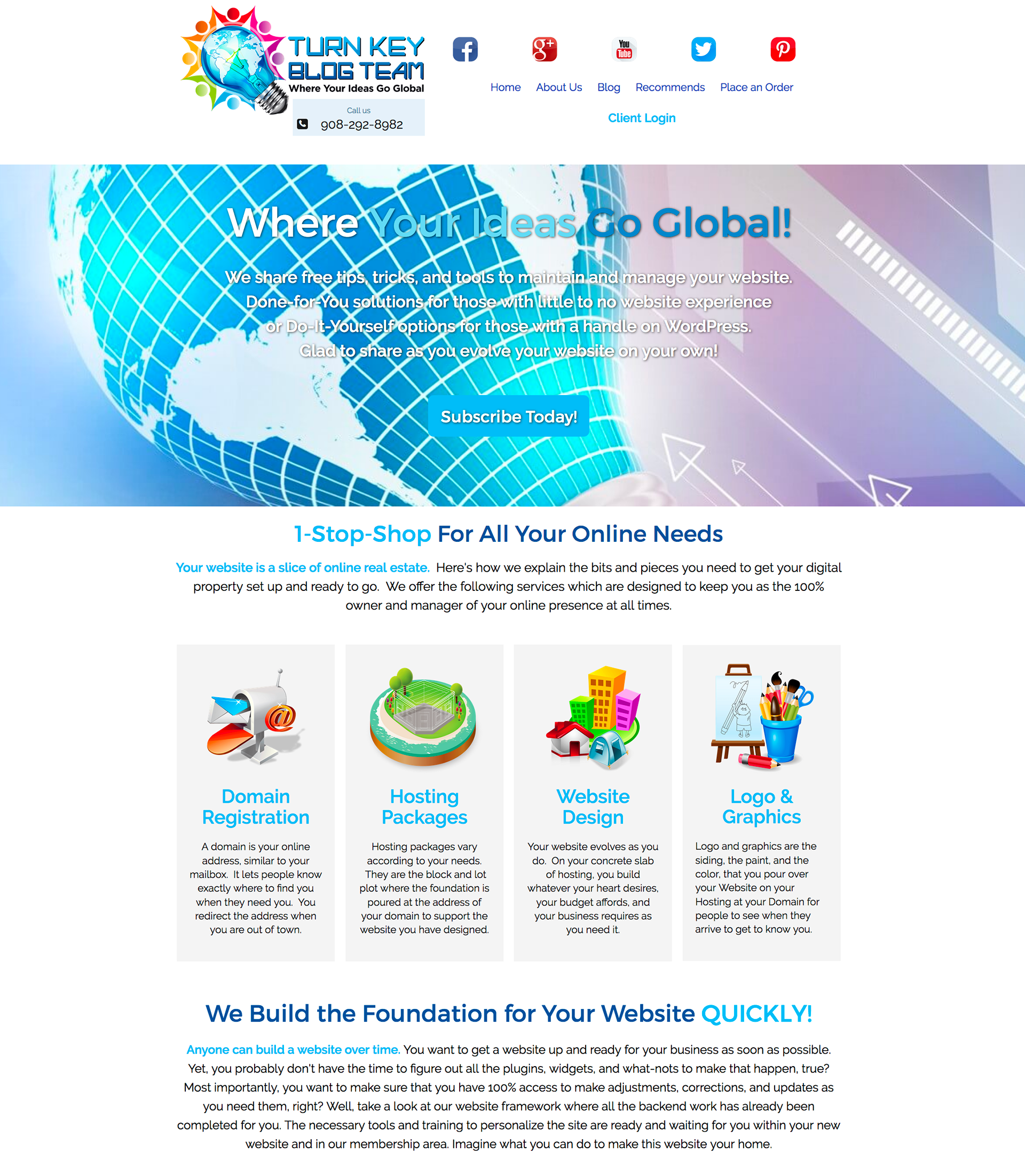 Turn Key Blog Team (TKBT) - Website