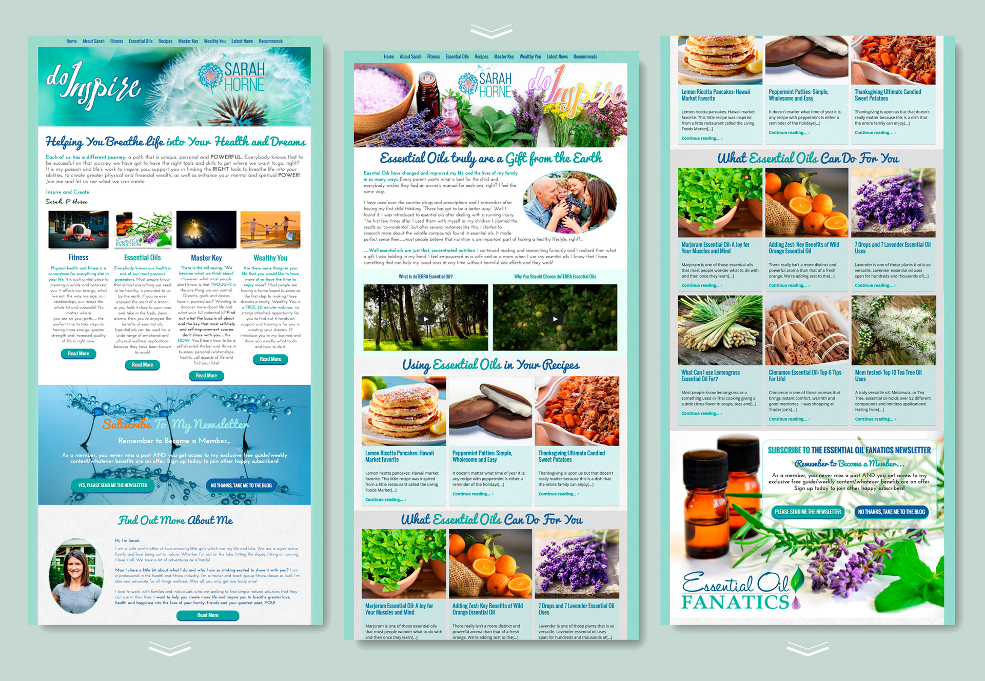 Sarah Horne Website