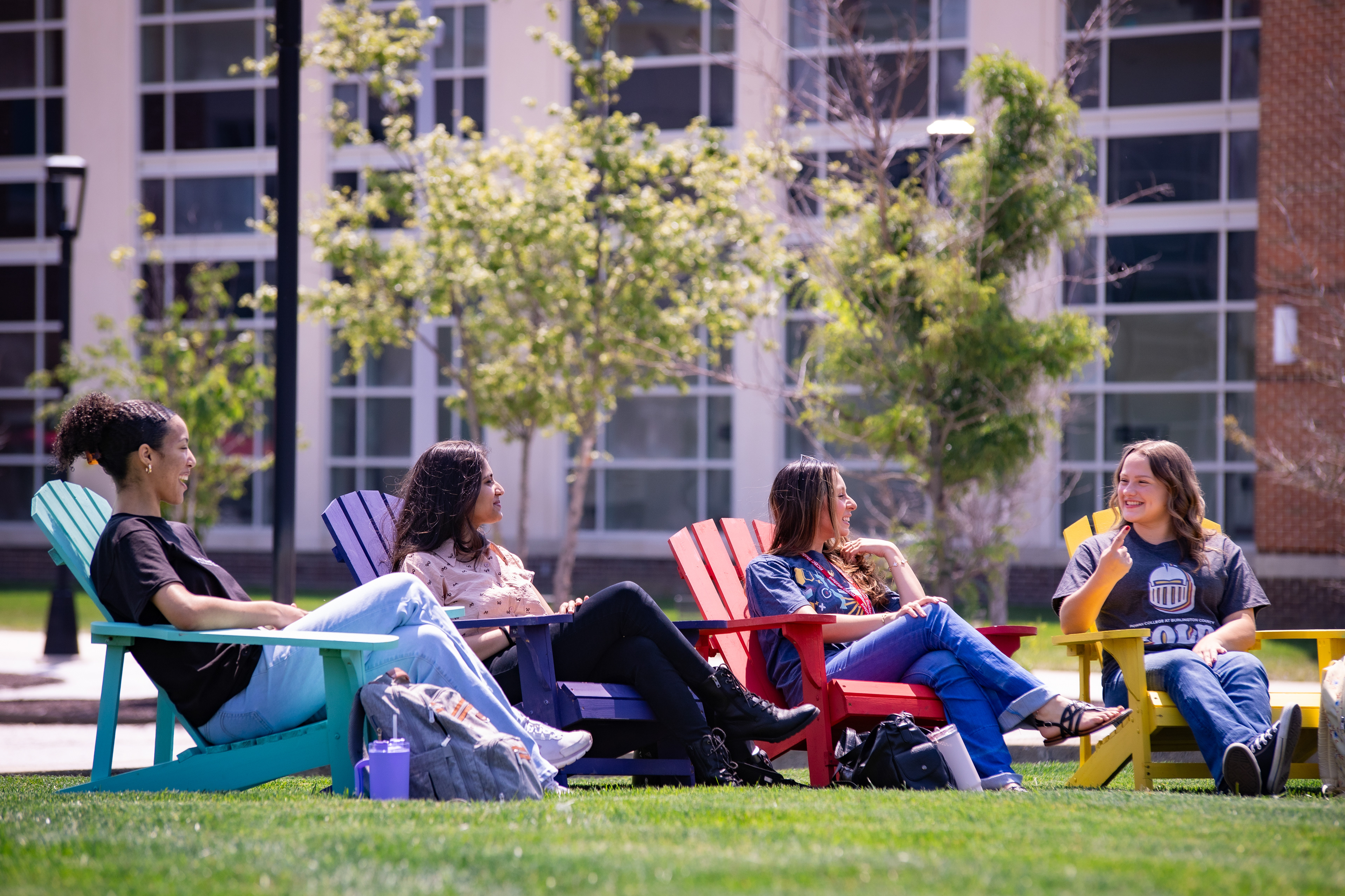 Adirondack Chairs in BOLD colors