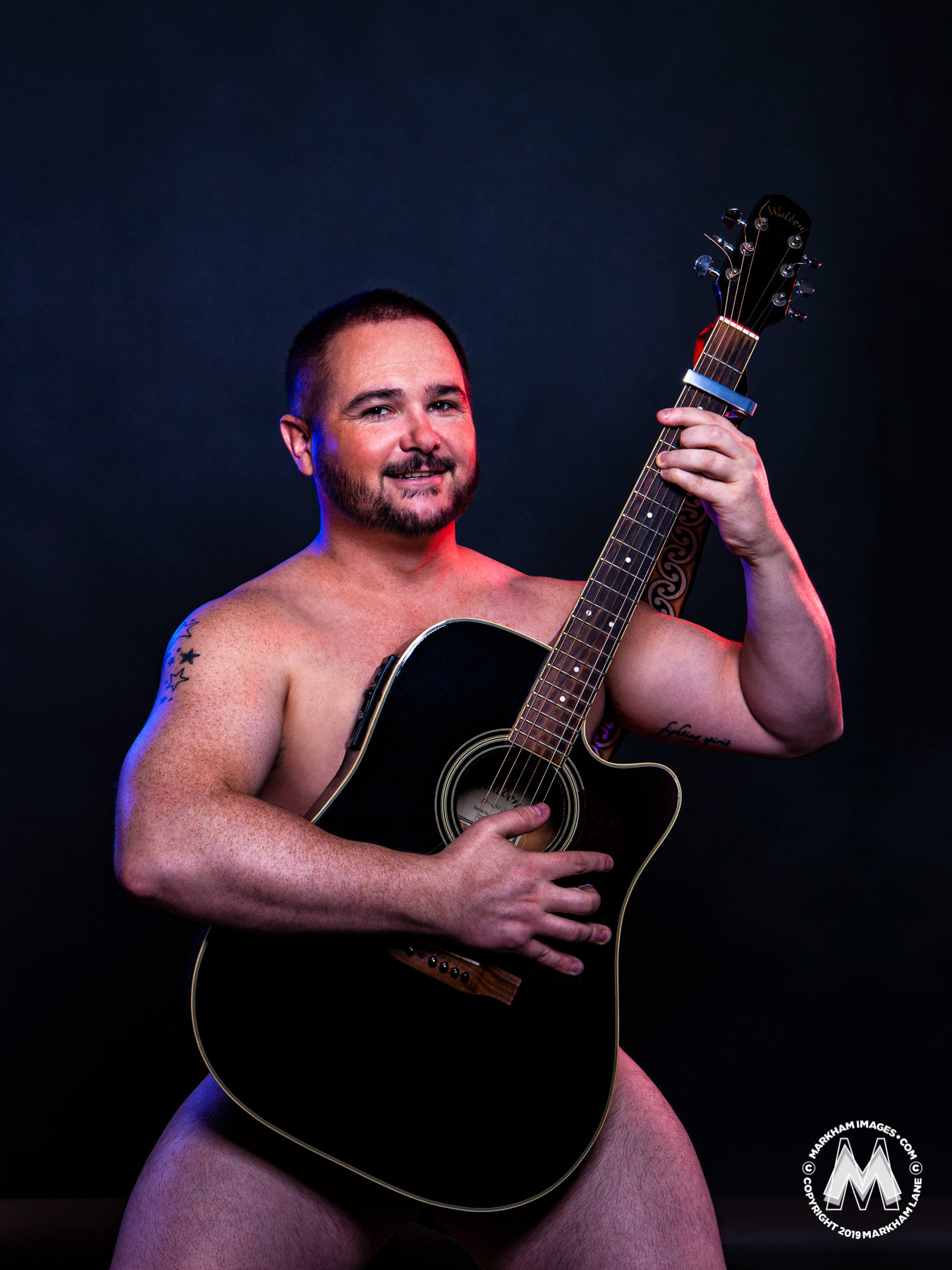 Portrait of Brad Wolfe by photographer Markham Lane