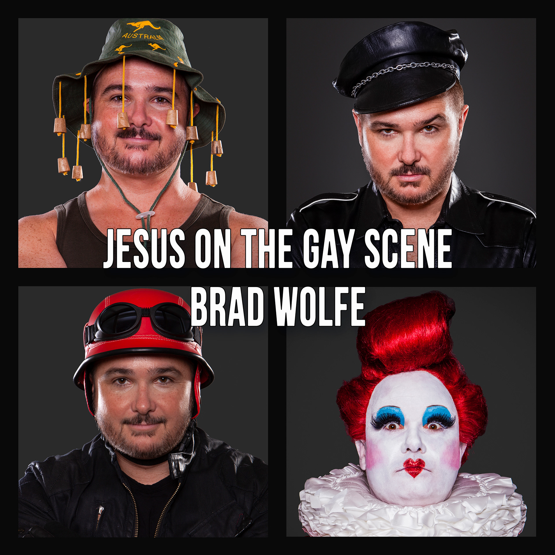 Jesus On the Gay Scene is the third single on Brad Wolfe's fourth studio album "Spectrophilia"