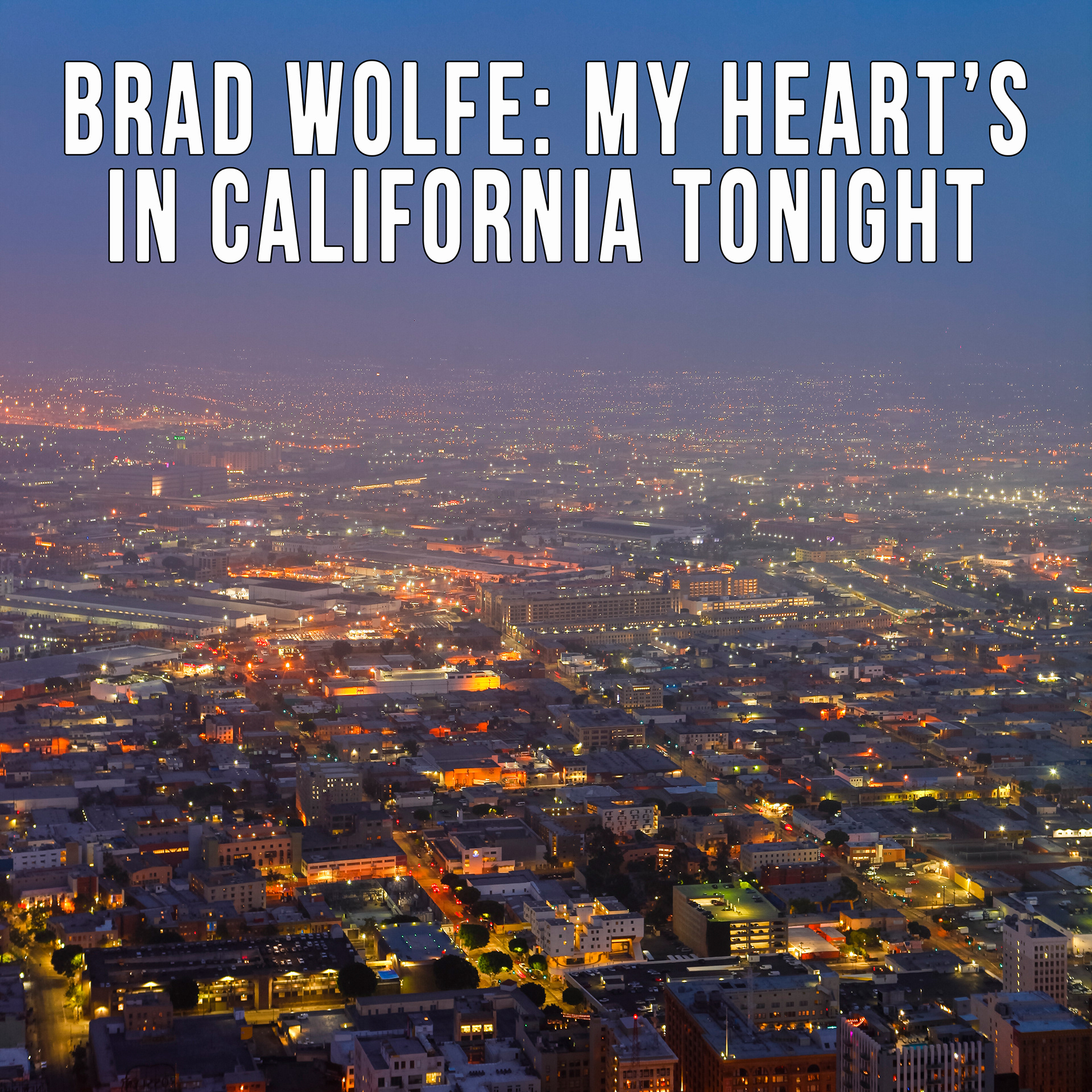 My Heart's In California Tonight is the eighth single on Brad Wolfe's fourth studio album "Spectrophilia"
