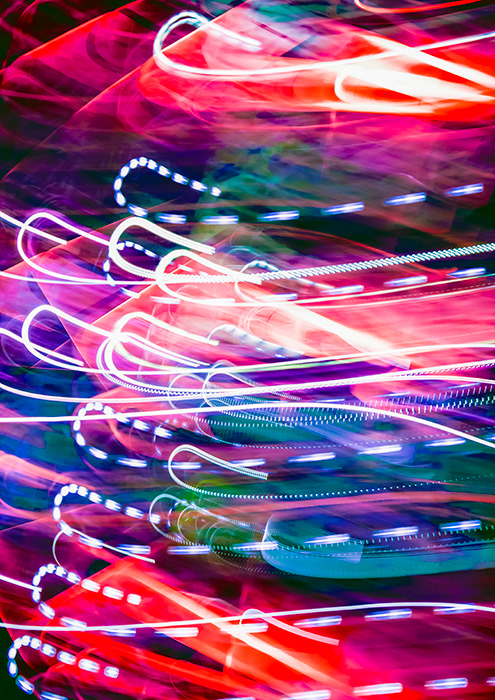 Paint With Carnival Lights, created in 2016 by photographer Markham Lane, as part of his Lightmoves Series.