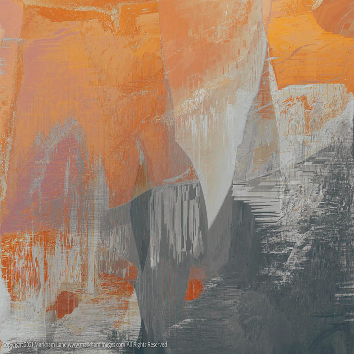 Digital artwork printed on canvas by Markham Lane
