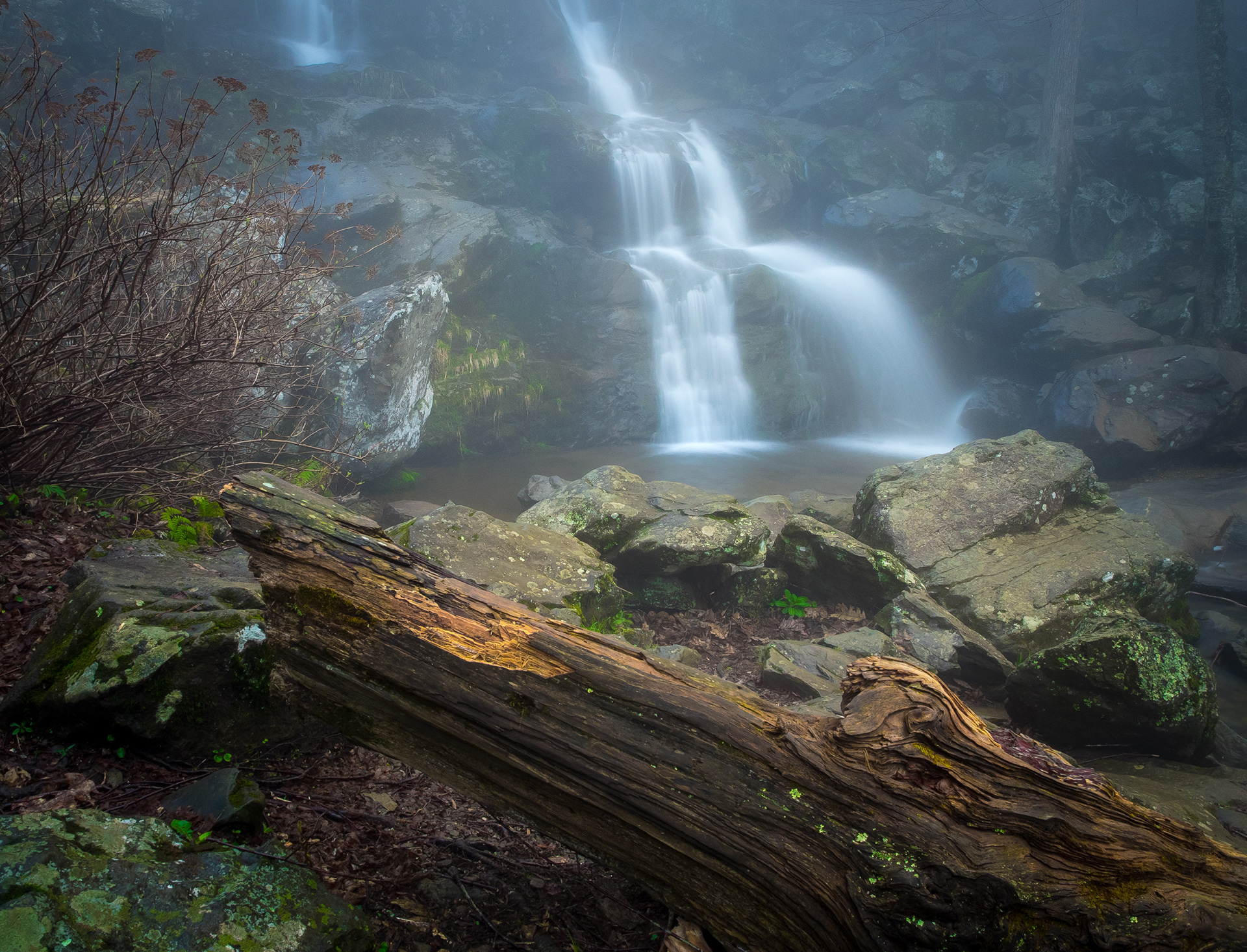 Dark Hollow Falls On a Lonley Day