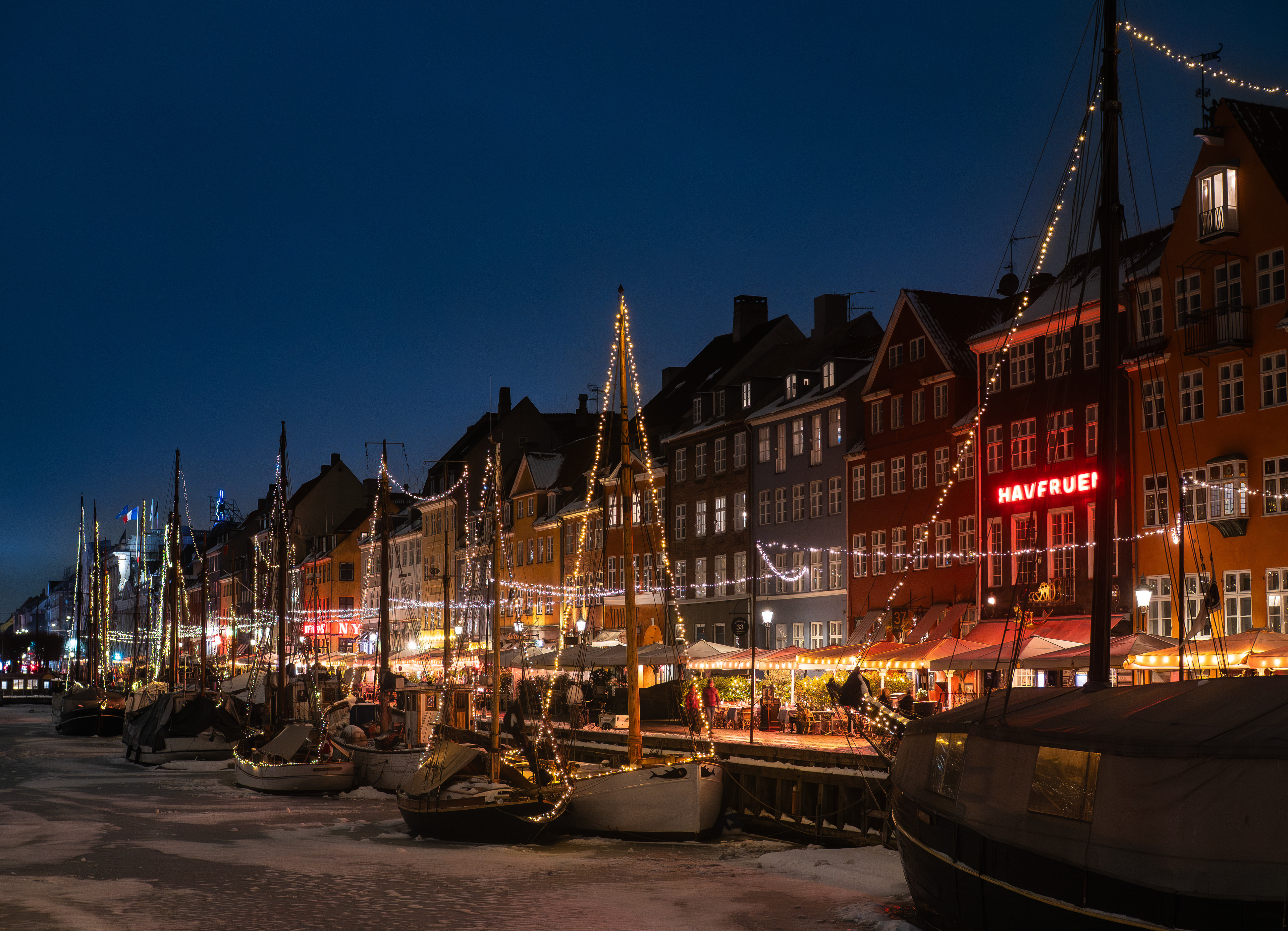 Nyhavn At Night