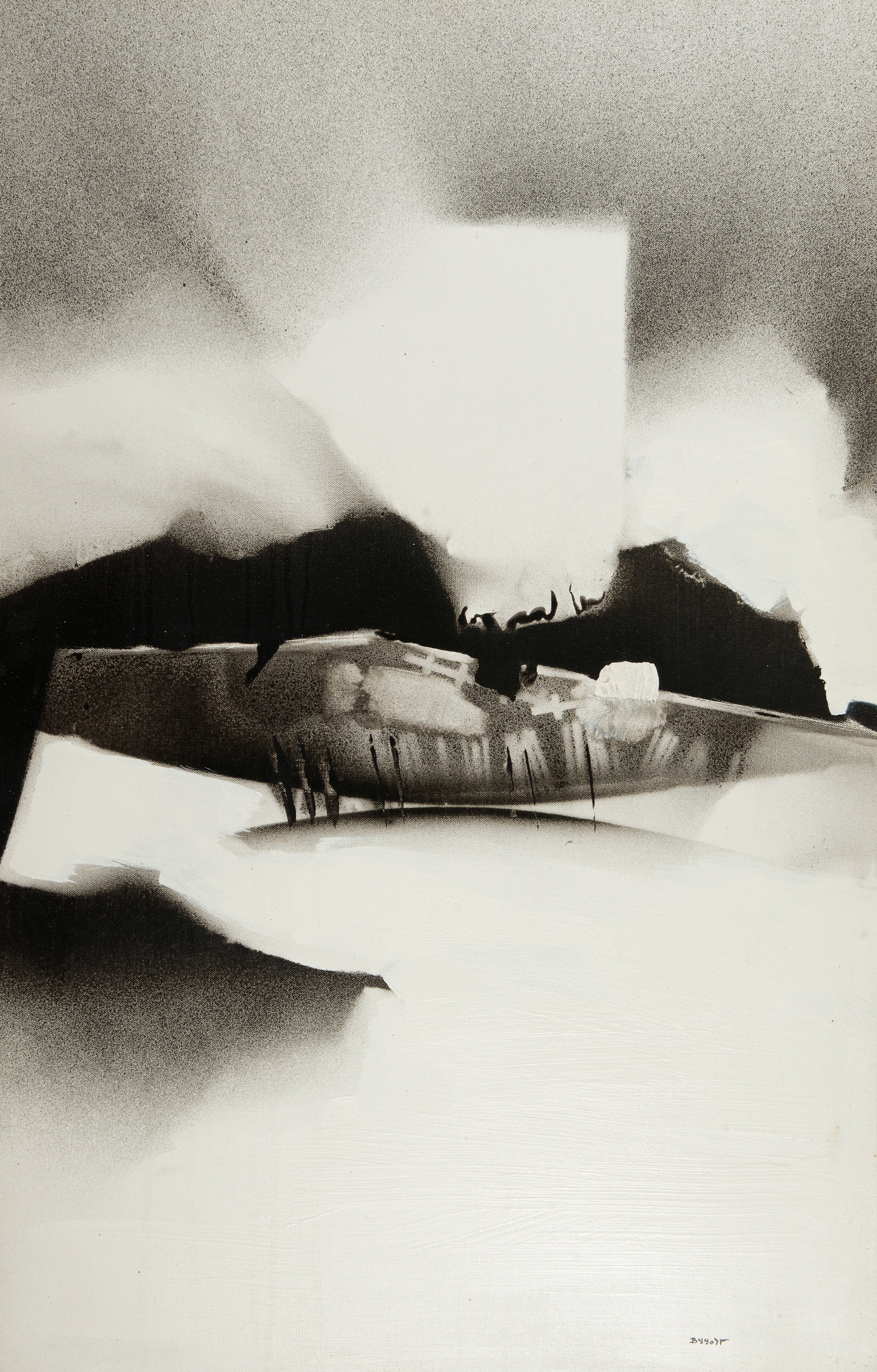 1989 - 65 x 100 - toile sur bois
