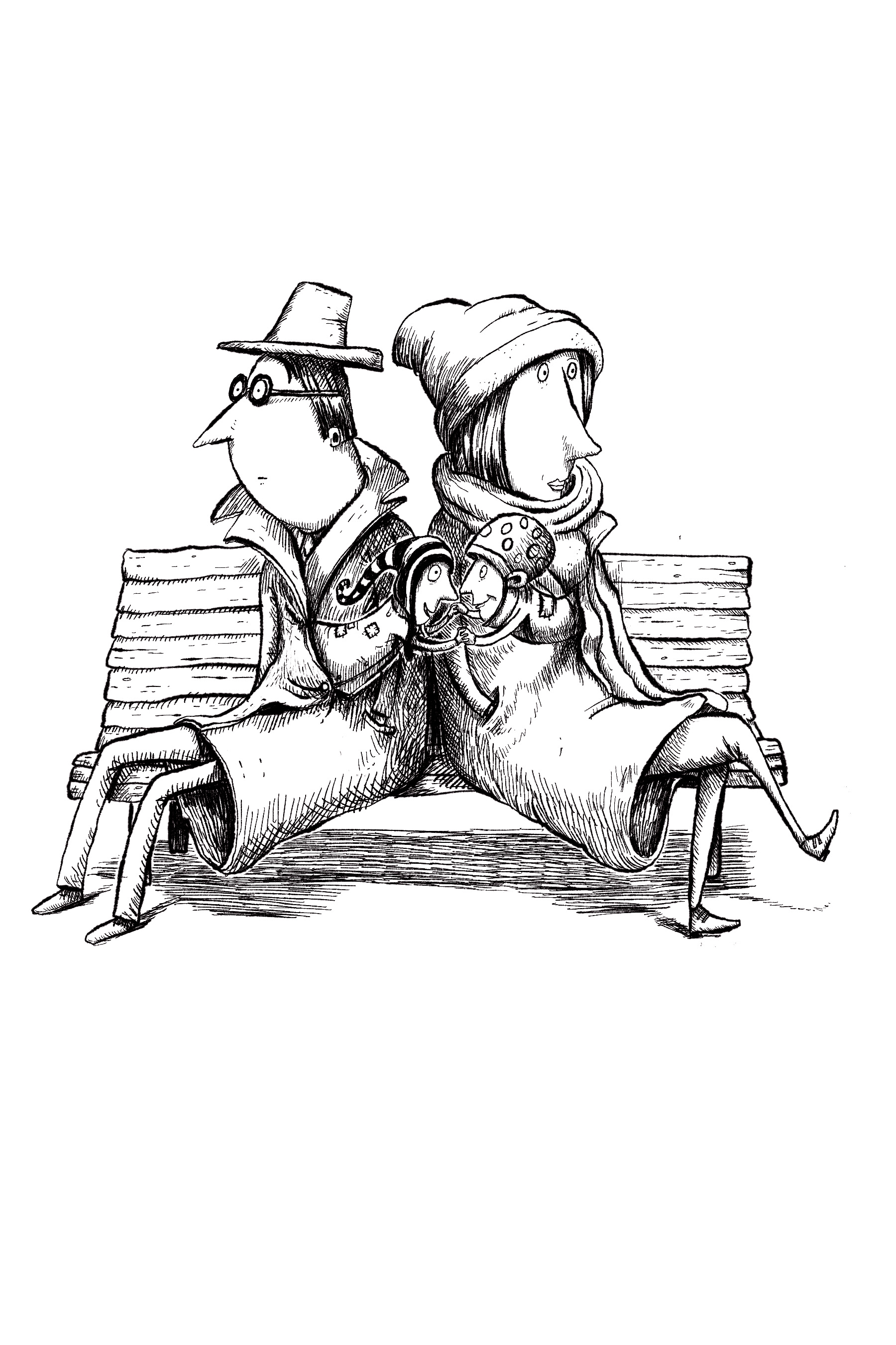 Line drawing for Inner Child Journeys book.