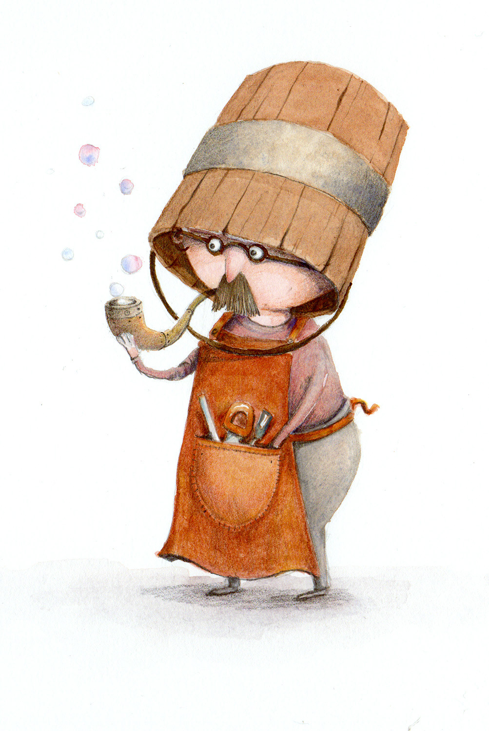 Character Sketch from The Curious Castle.