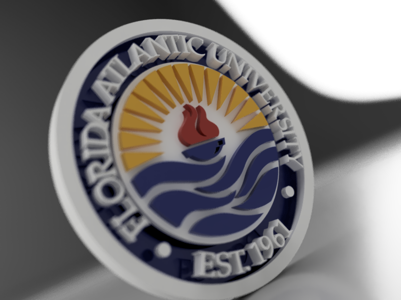 FAU WALL SIGN MODEL