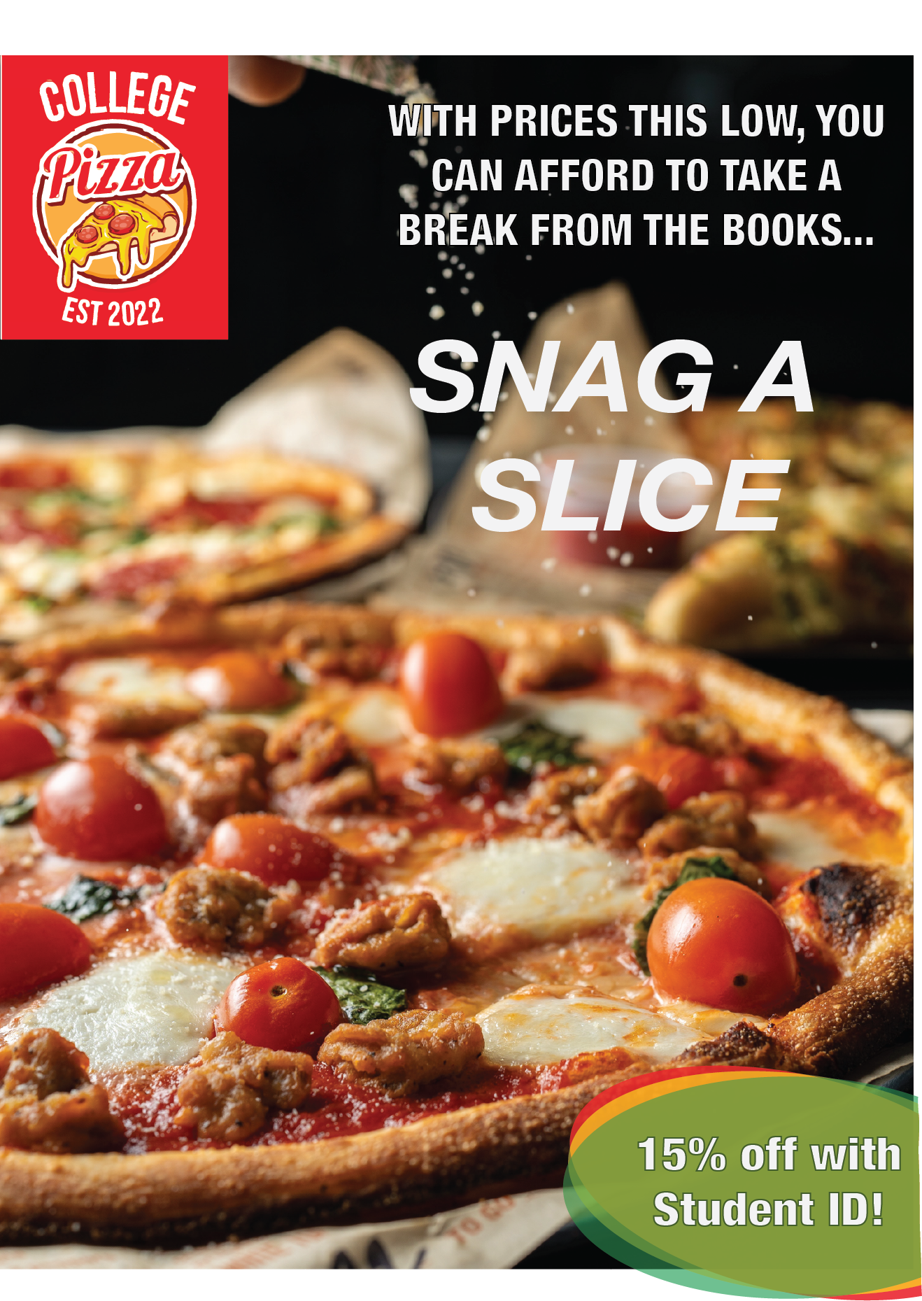 SNHU course project mockup. Image Attribution- “Unrecognizable Hand Sprinkling Salt on Appetizing Pizza” by Christina Petsos, Pexels is licensed under CC BY 4.0