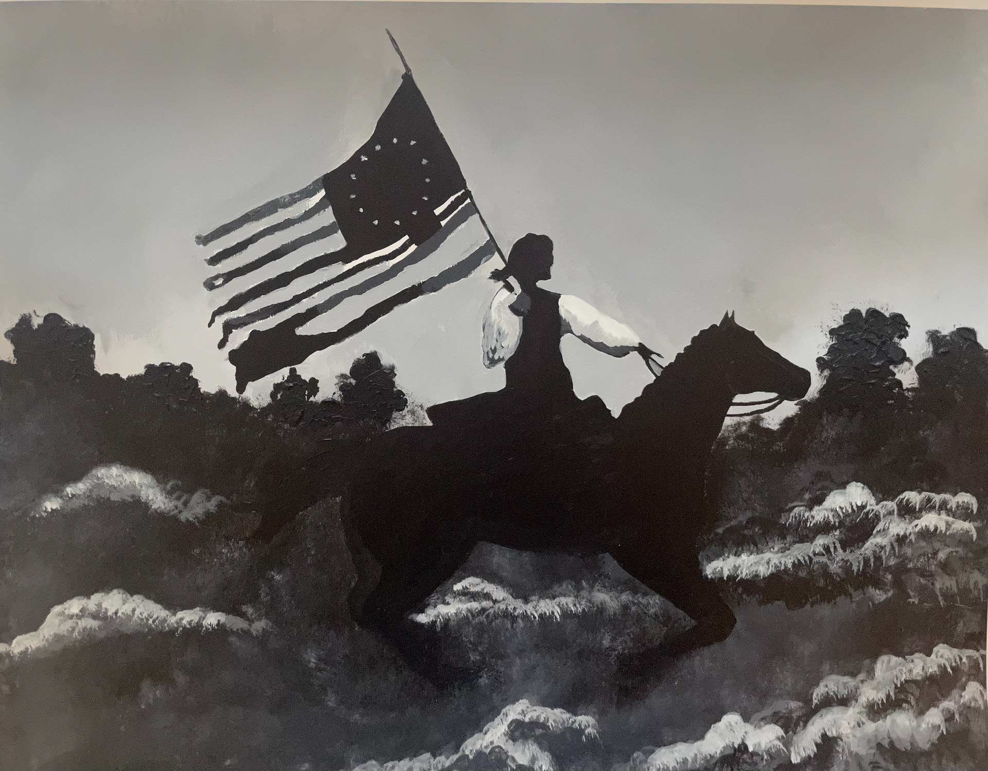 "Patriot Silhouette"