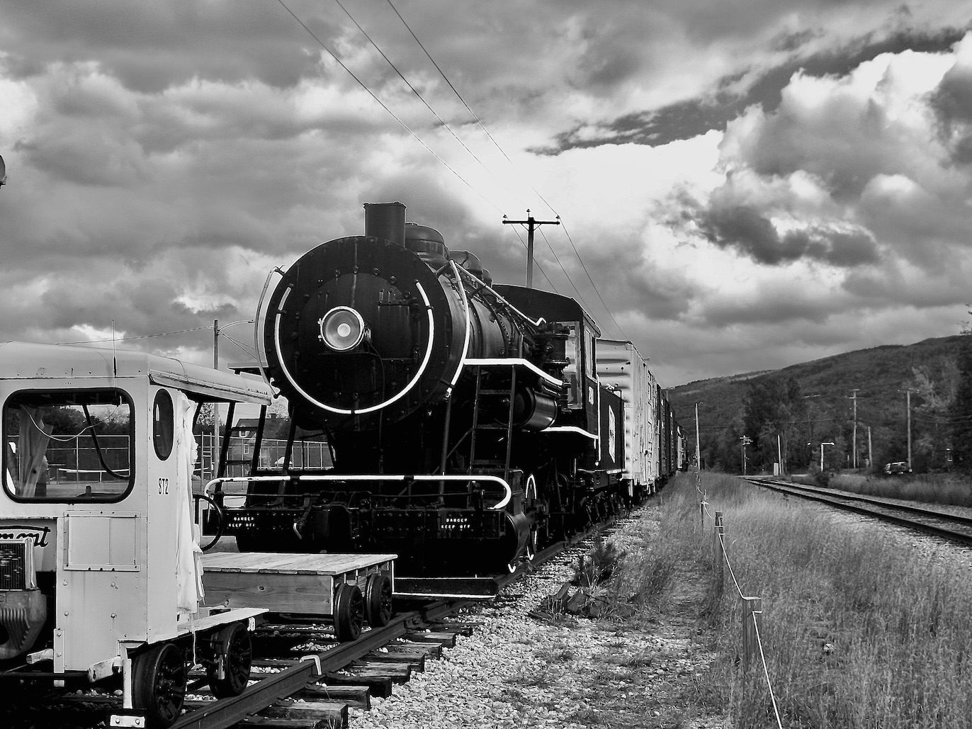 "In Remembrance of Steam Trains"- North Stratford Railroad, NH